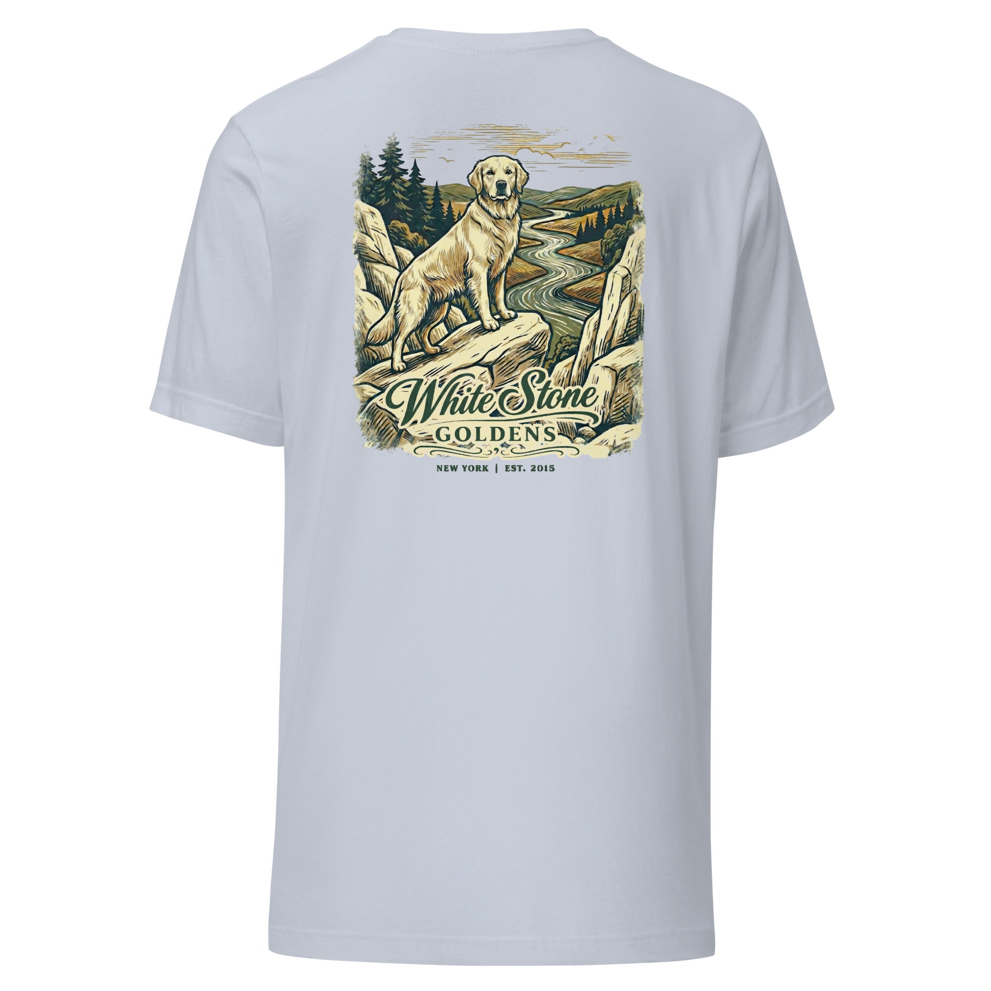 White Stone Goldens Unisex Tee