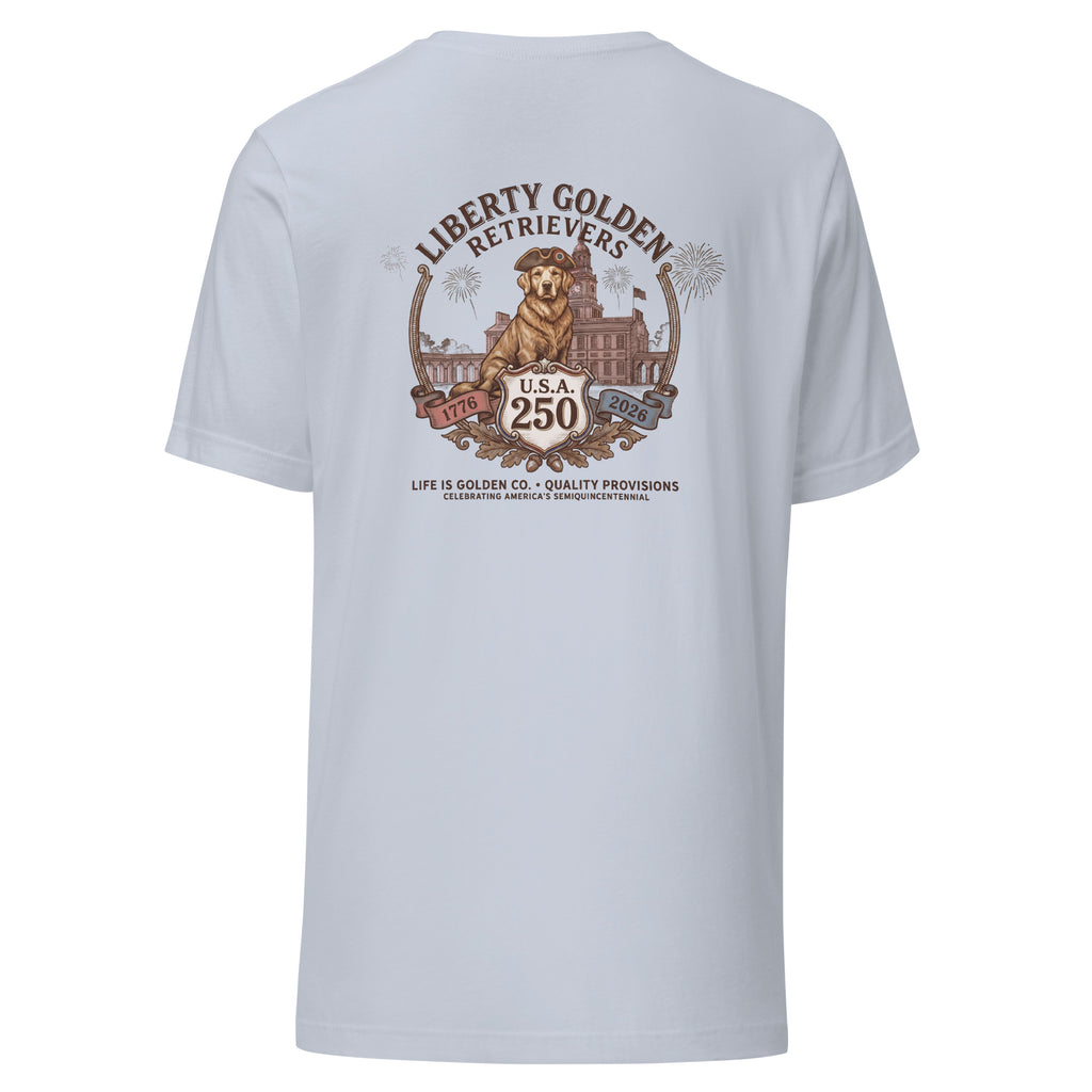 Liberty Goldens Semiquincentennial Unisex Tee