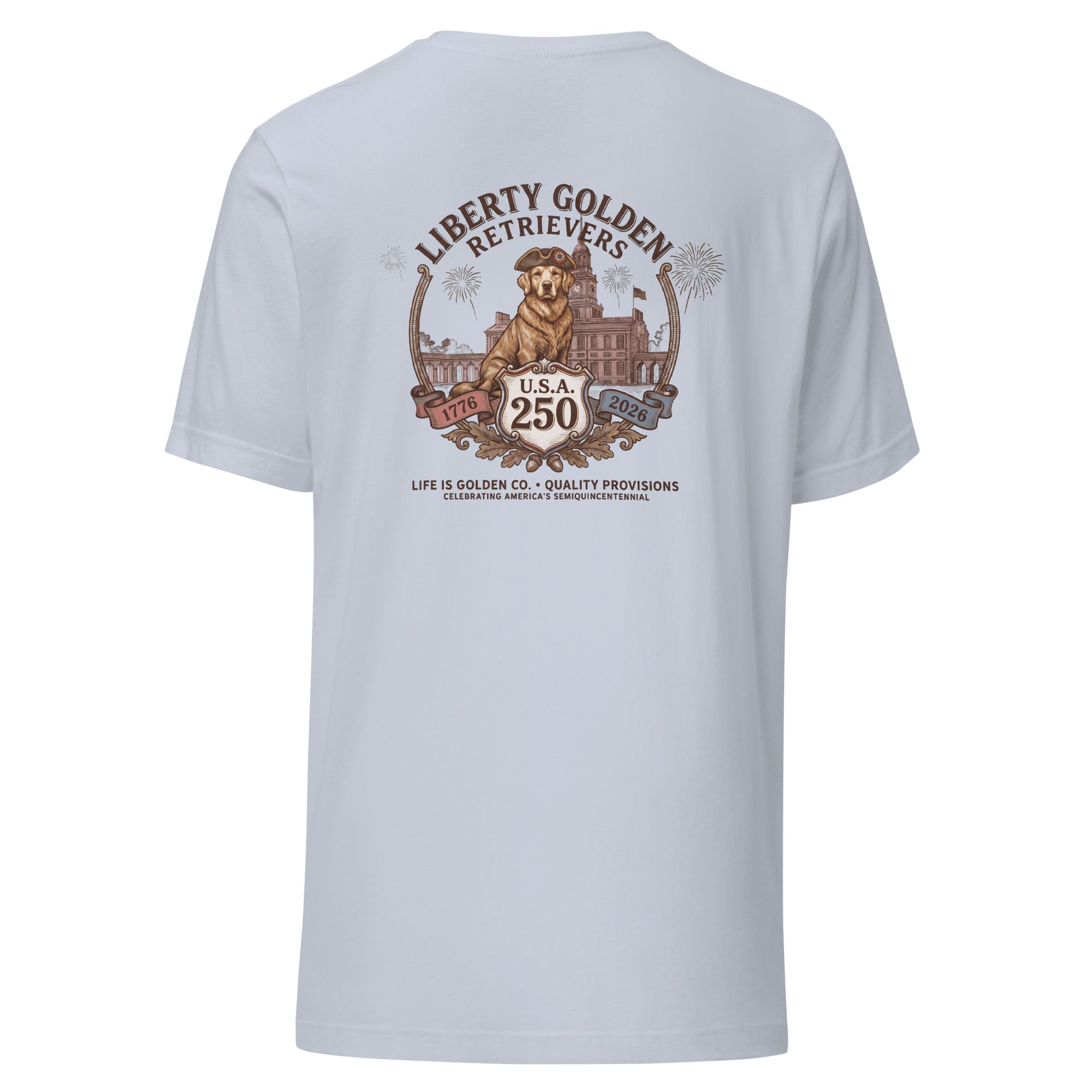Liberty Goldens Semiquincentennial Unisex Tee