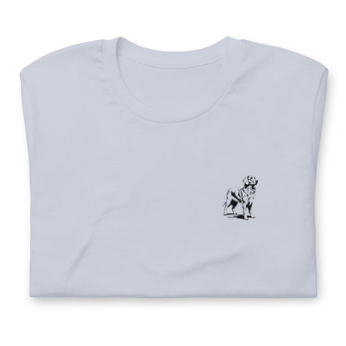 Vineyard Golden Retriever Tee