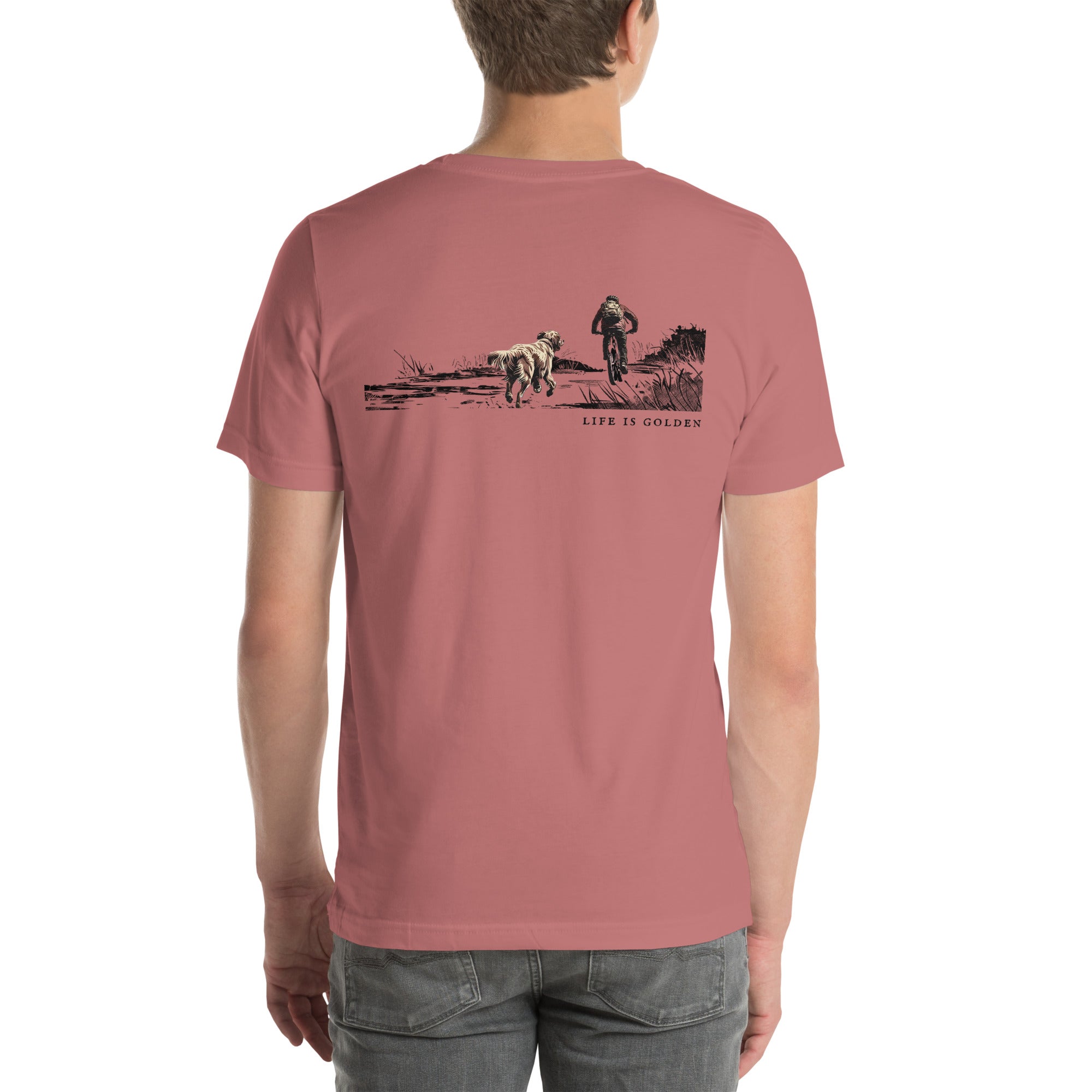 Golden Trail Dog Tee