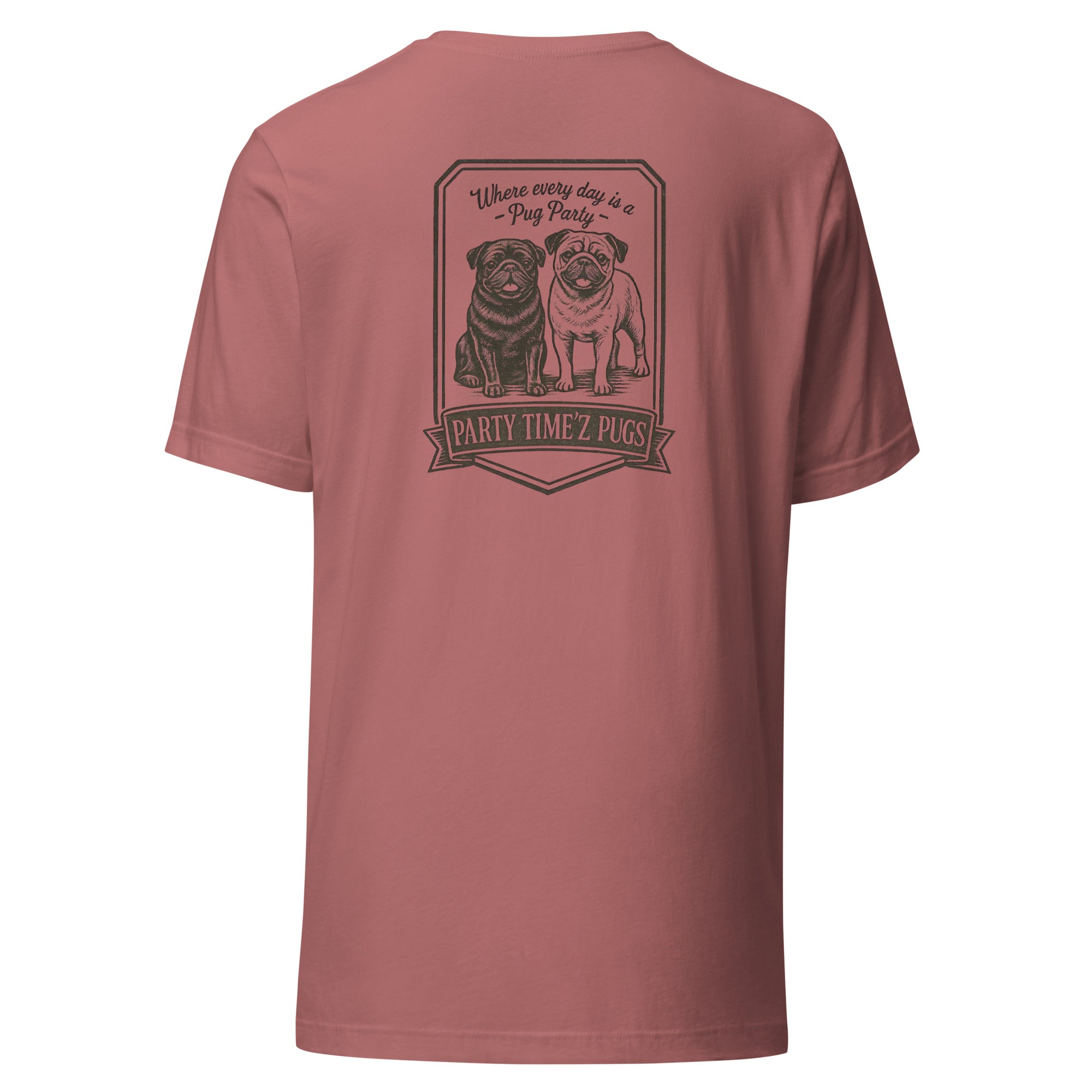 Party Time'Z Pugs Unisex t-shirt