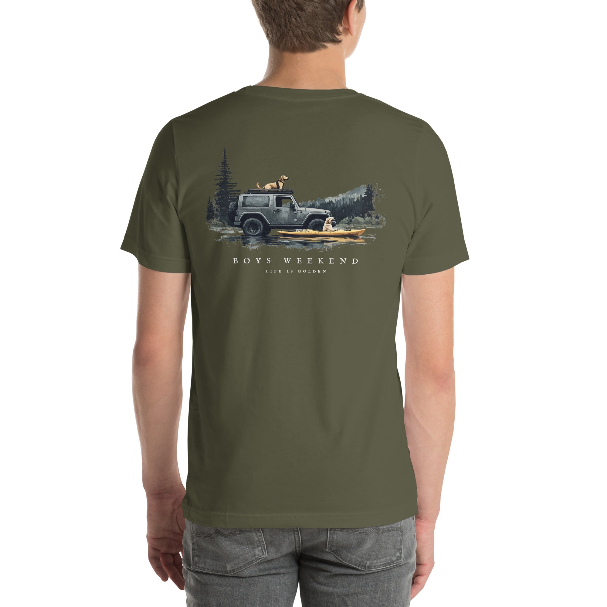 Boys Lake Weekend Tee