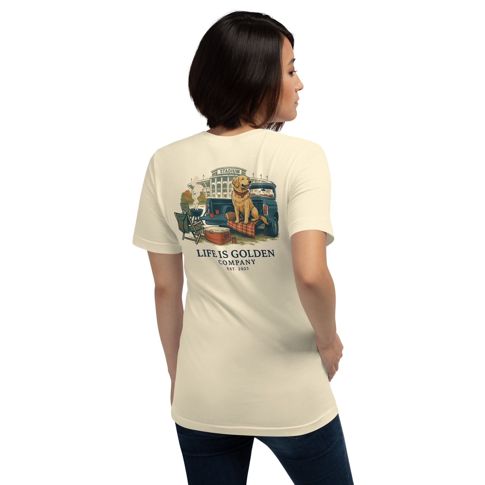 Game Day Tee - Golden Retriever Edition