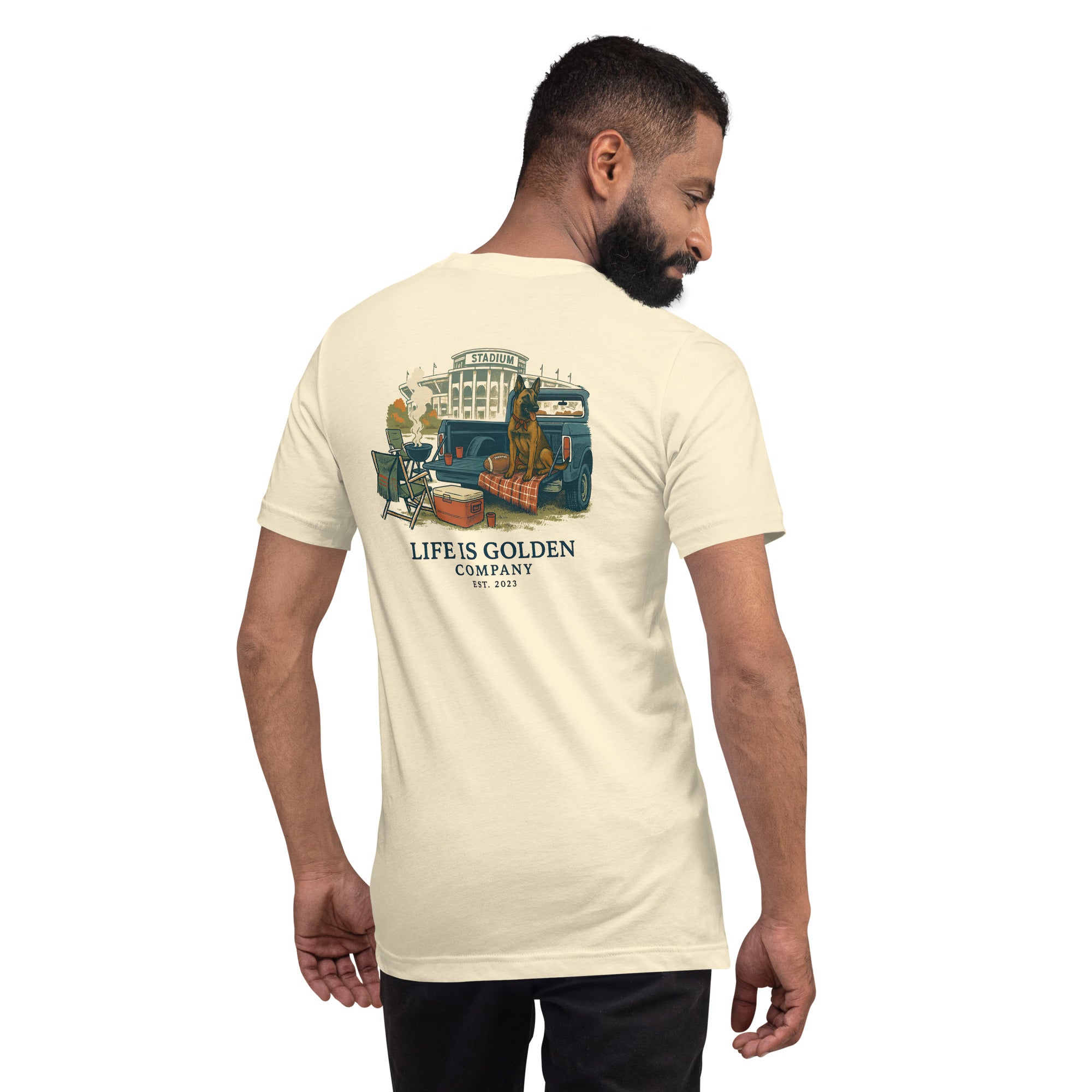 Game Day Tee – Belgian Malinois Edition