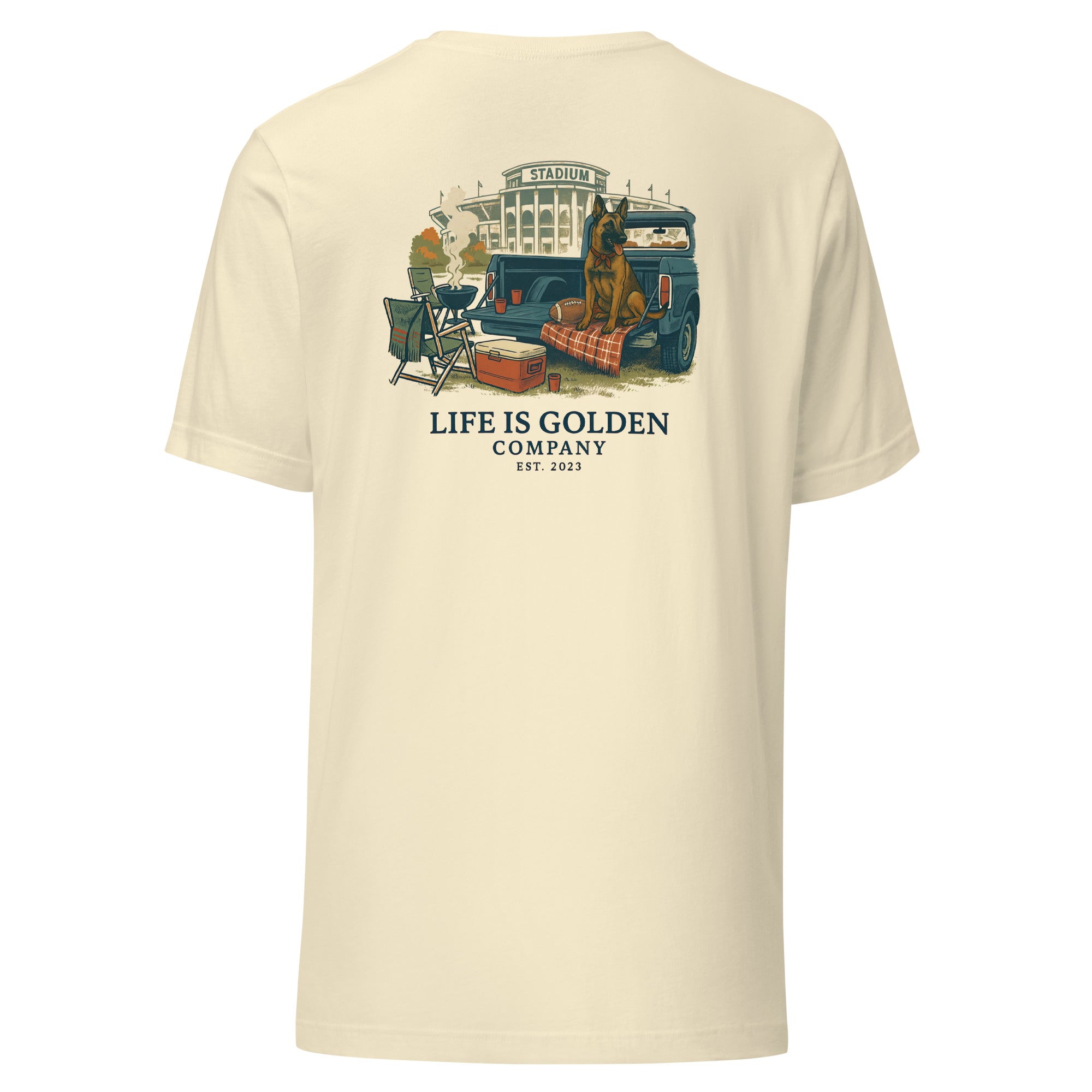 Game Day Tee – Belgian Malinois Edition
