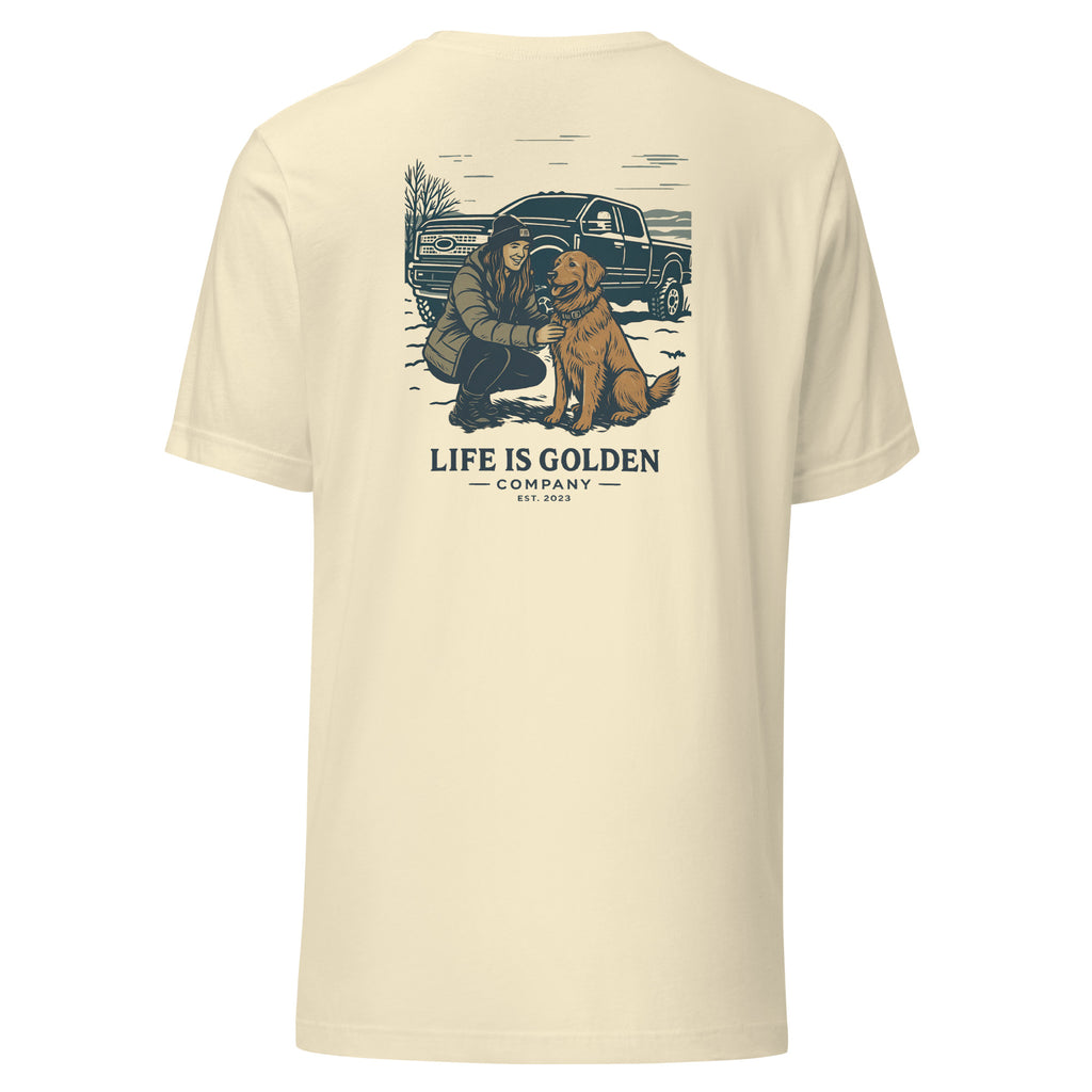 For the love of the Golden Truck Tee