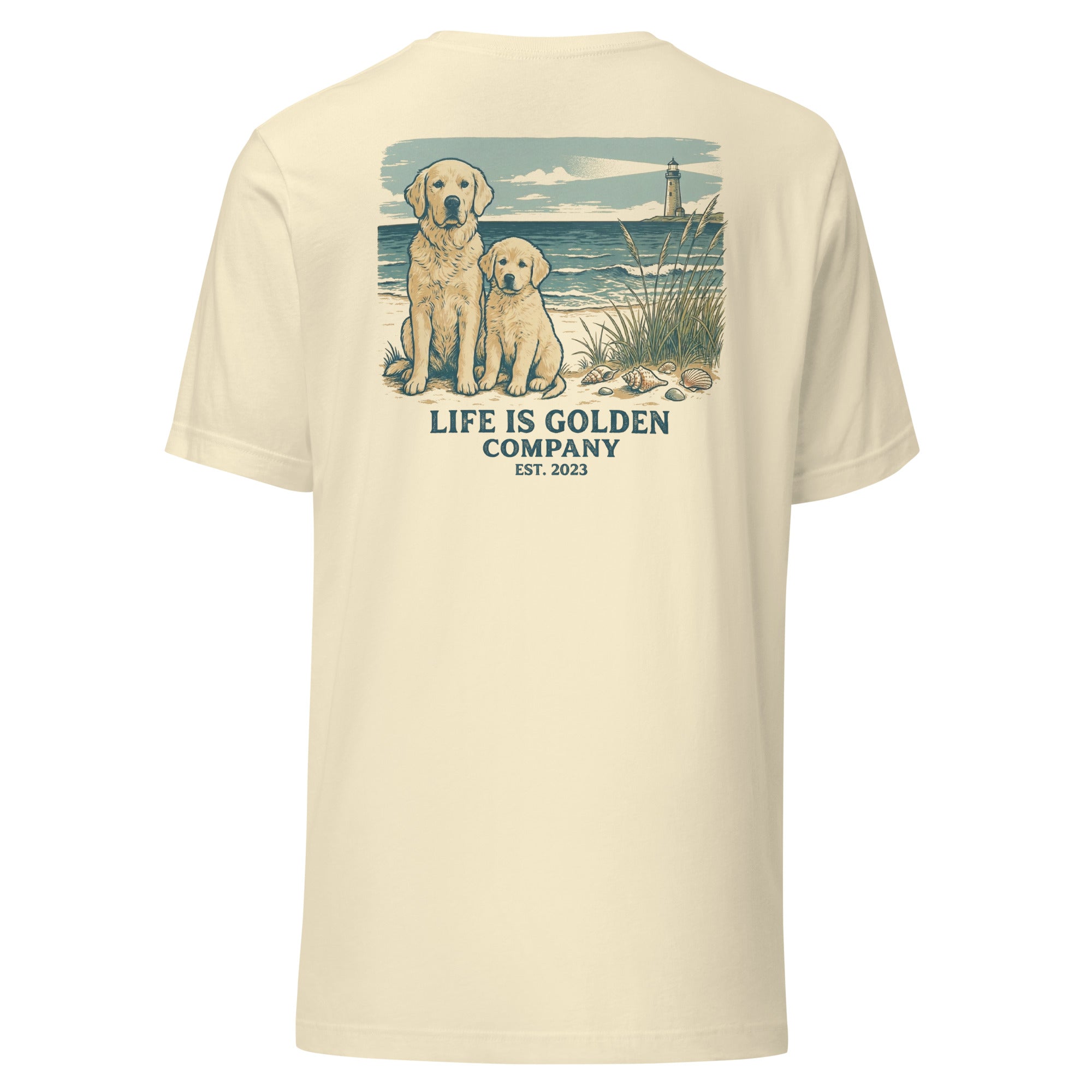 Beach Day Pups Unisex t-shirt
