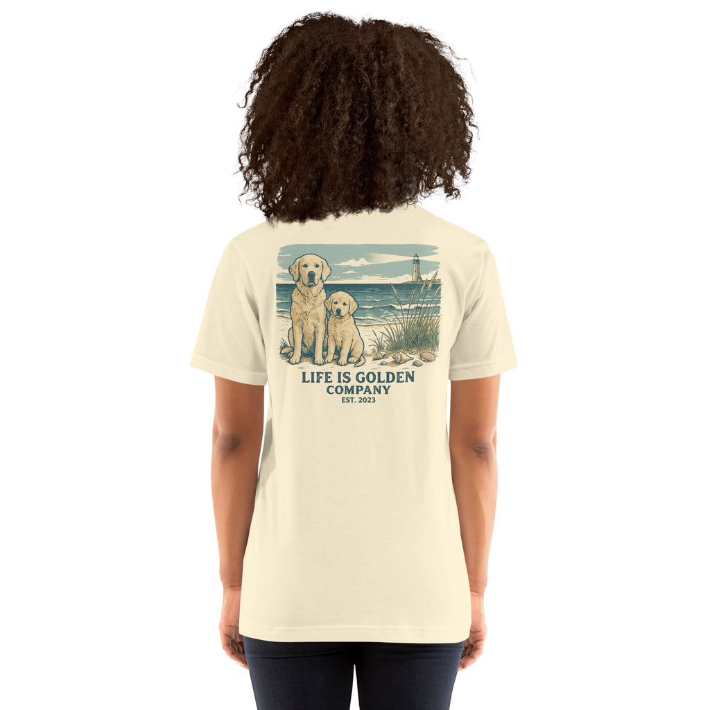 Beach Day Pups Unisex t-shirt