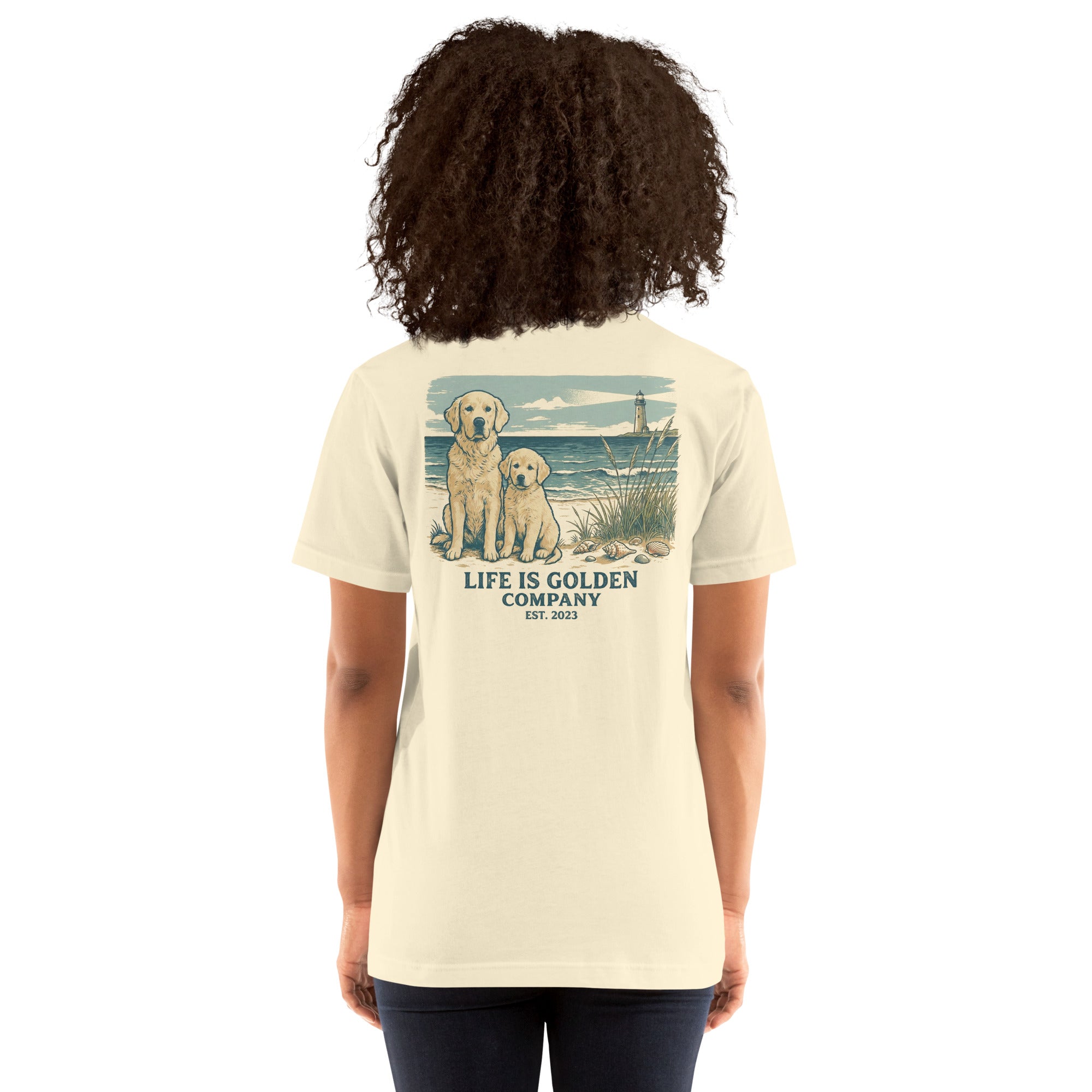Beach Day Pups Unisex t-shirt