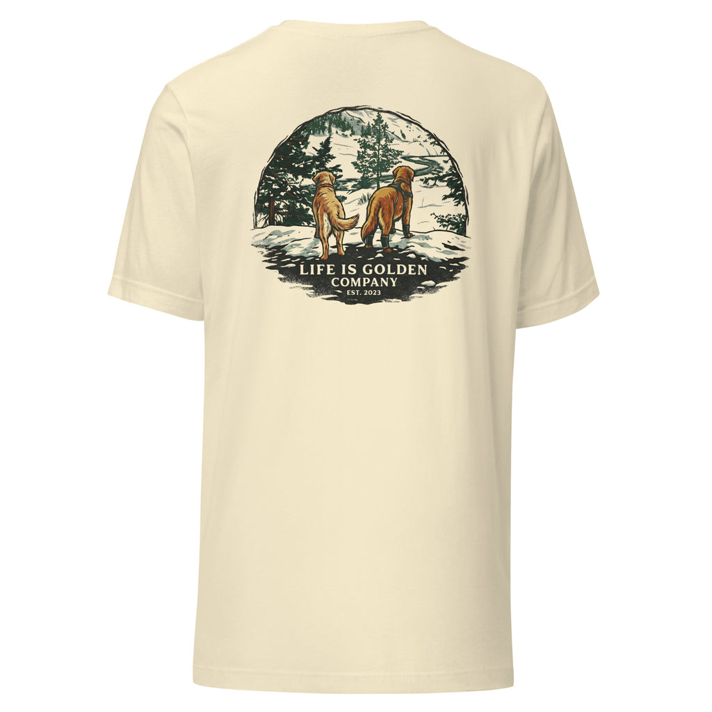 Where the Snow Leads Unisex Tee