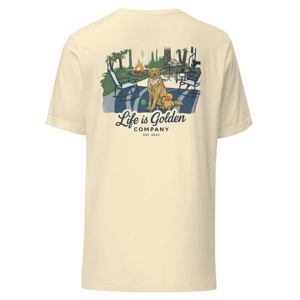Playful Campsite Unisex Tee