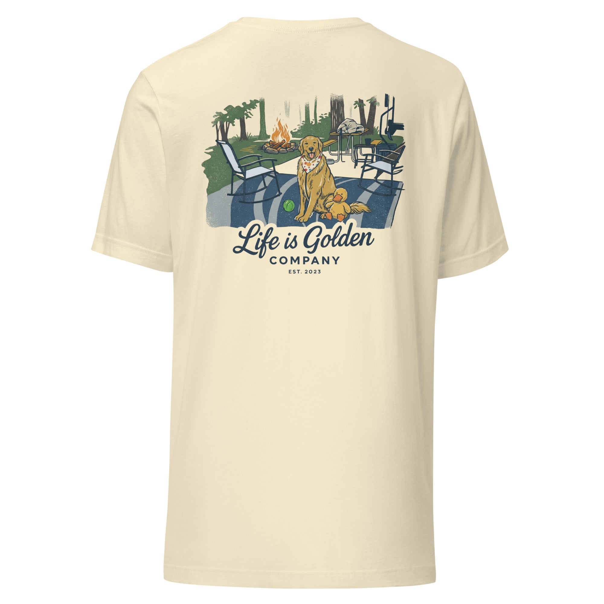 Playful Campsite Unisex Tee