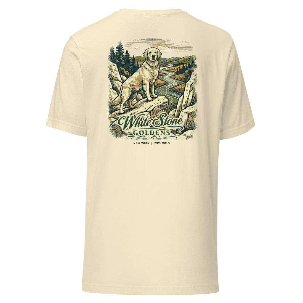 White Stone Goldens Unisex Tee