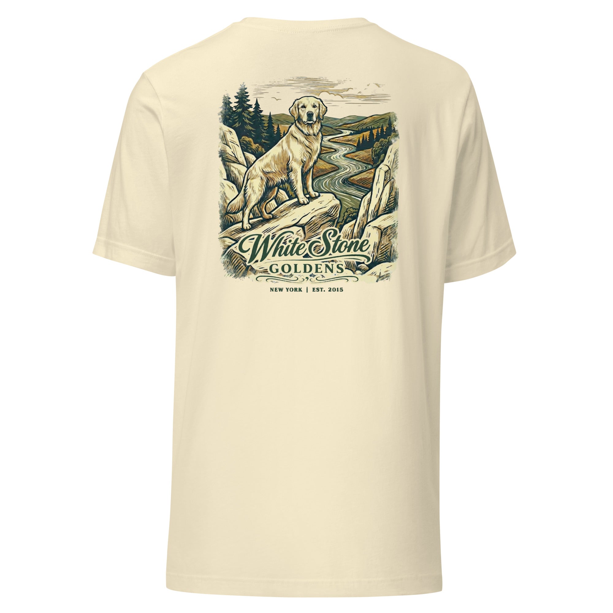 White Stone Goldens Unisex Tee