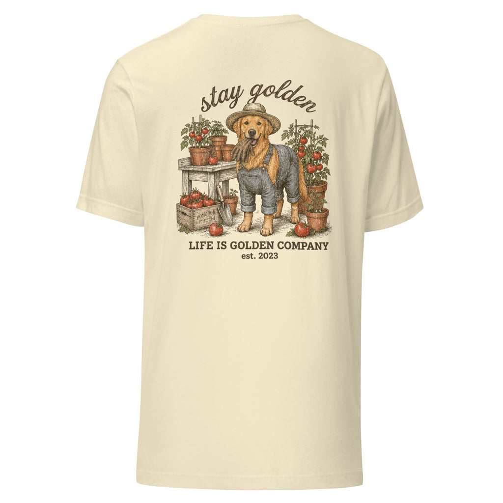 Stay Golden Tomato Gardner Unisex Tee