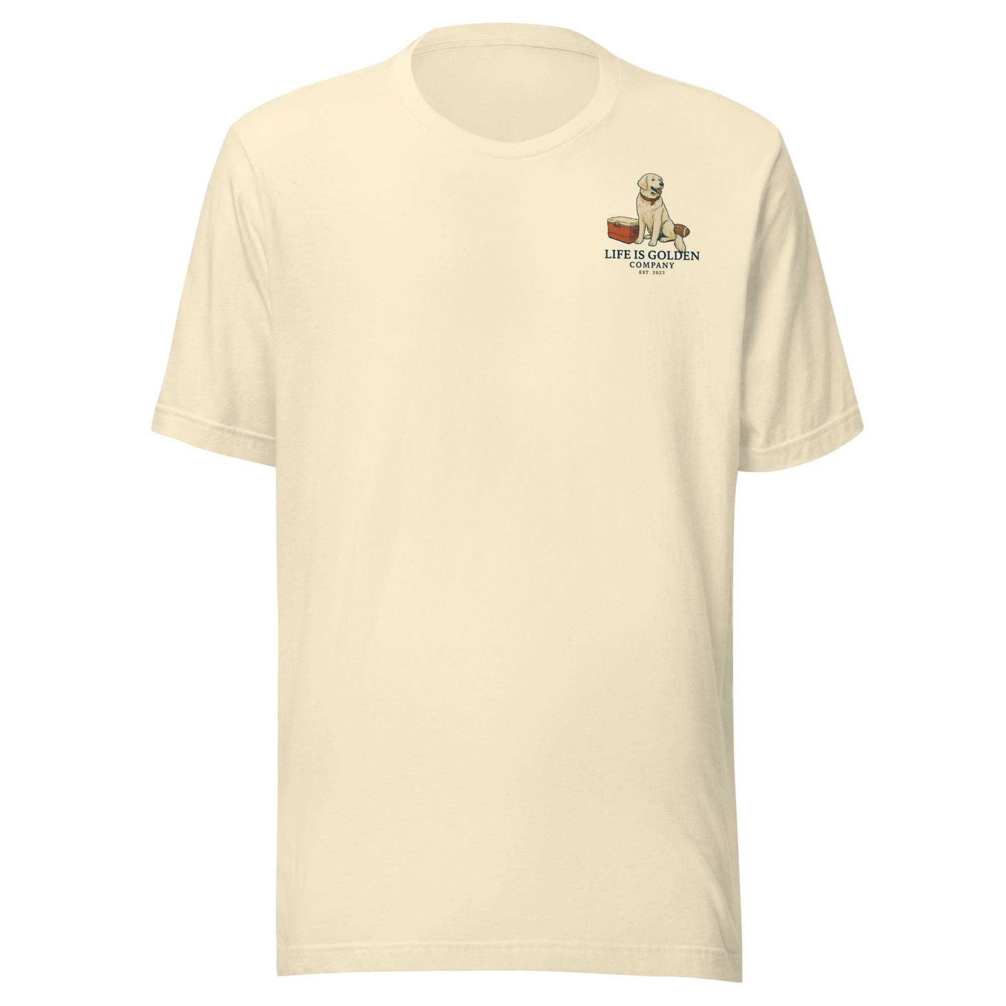 Game Day Tee - English Cream Golden Retriever Edition