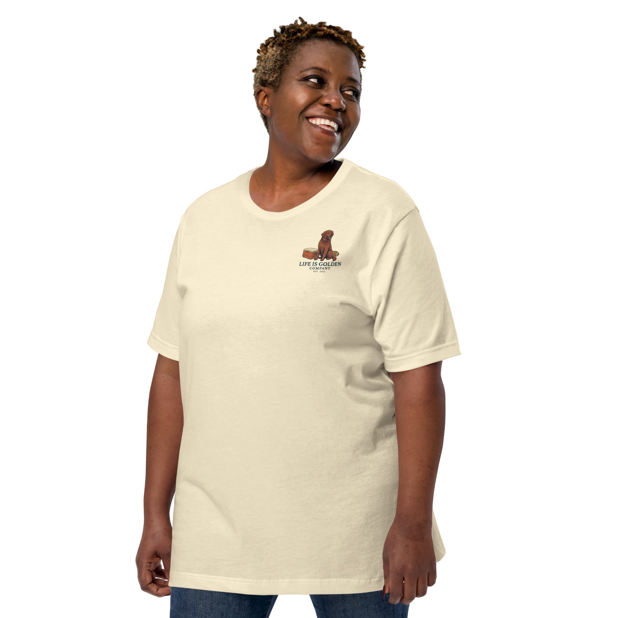 Game Day Tee - Red Golden Retriever Edition