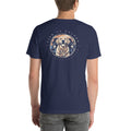 Jeep Badge Golden Retriever Tshirt