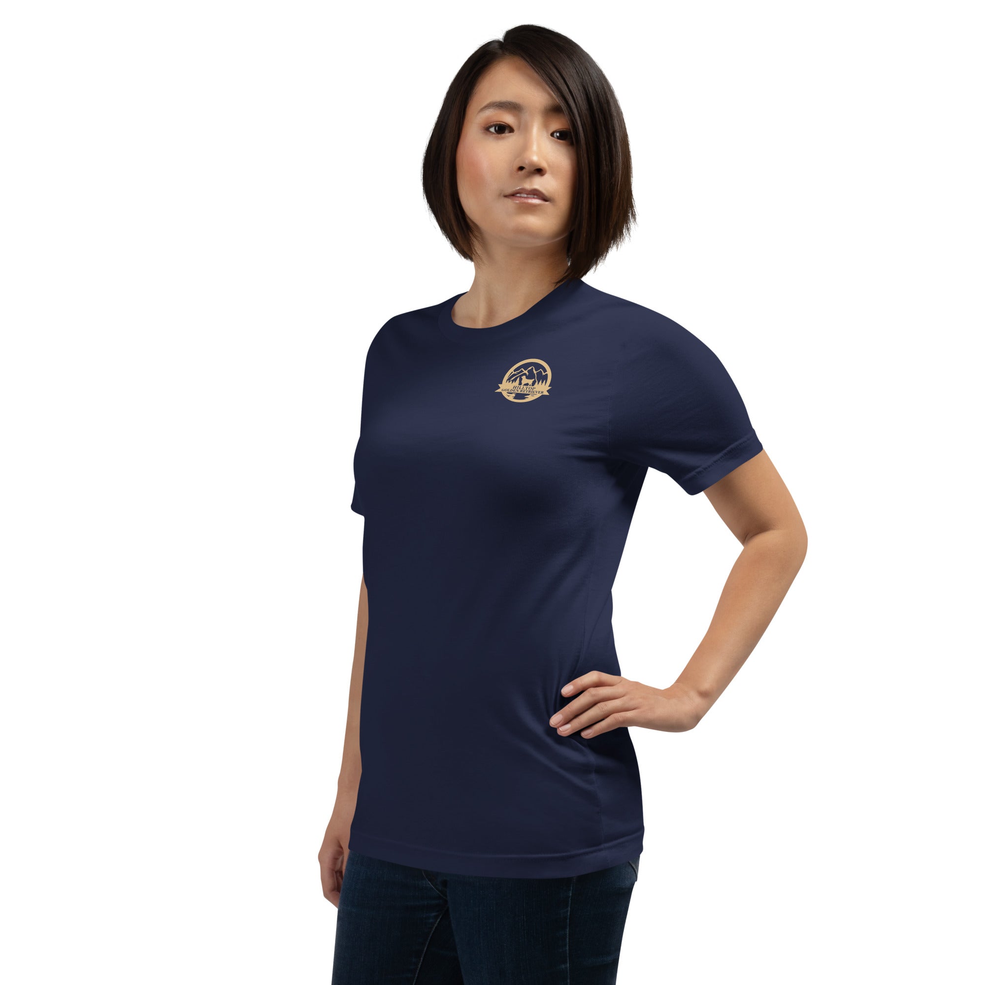 Hilltop Golden Retriever Unisex t-shirt