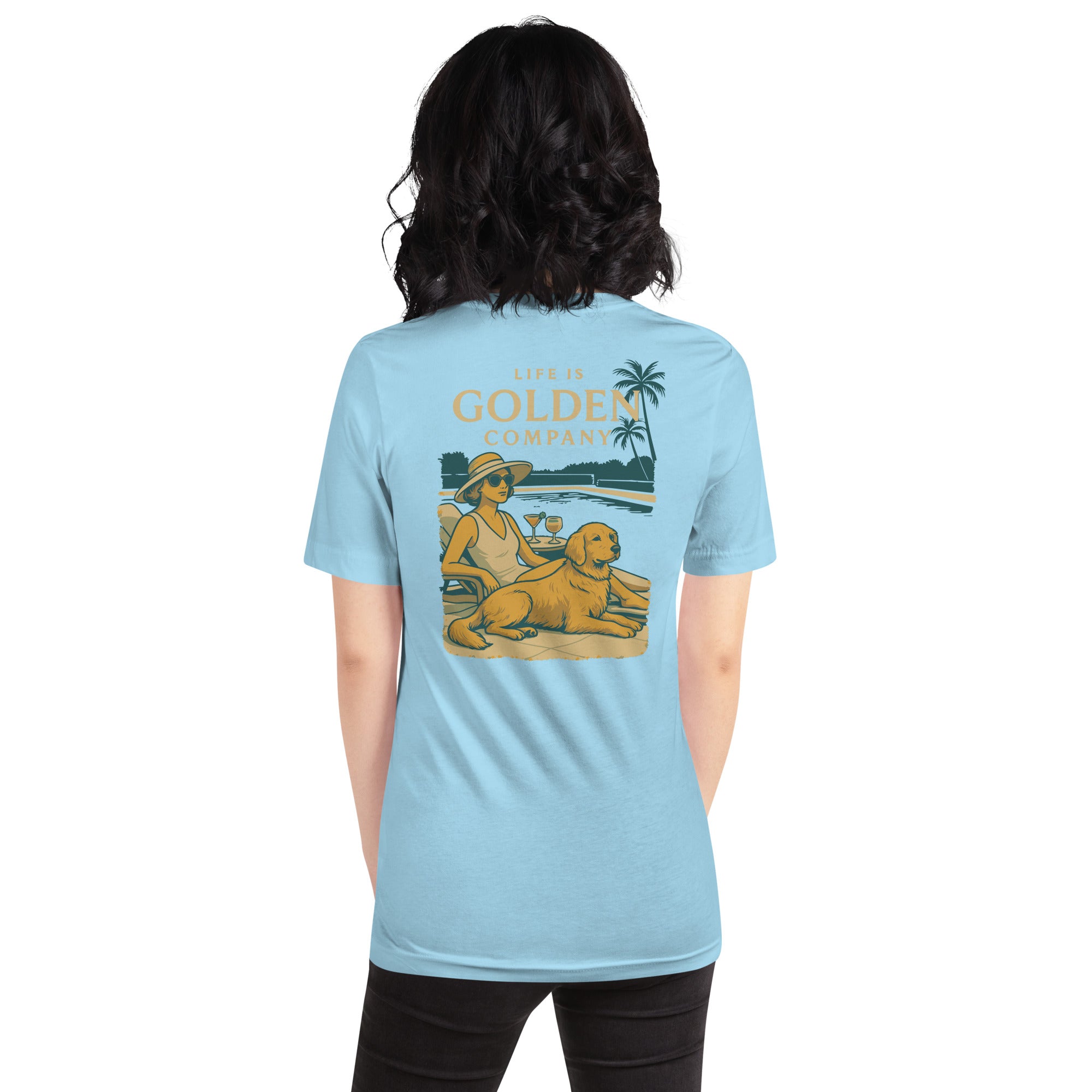 Easy Like Golden Sunday Tee