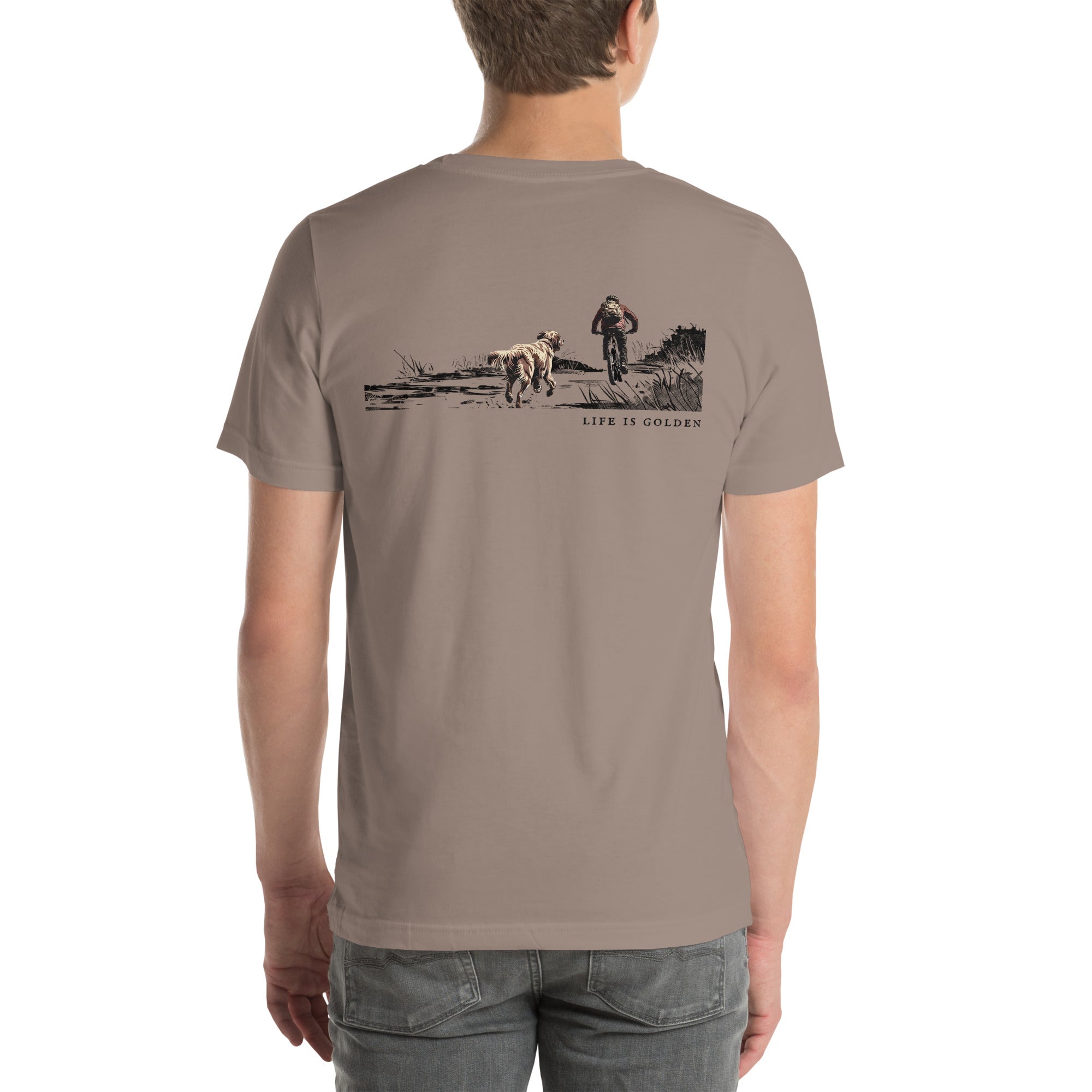 Golden Trail Dog Tee