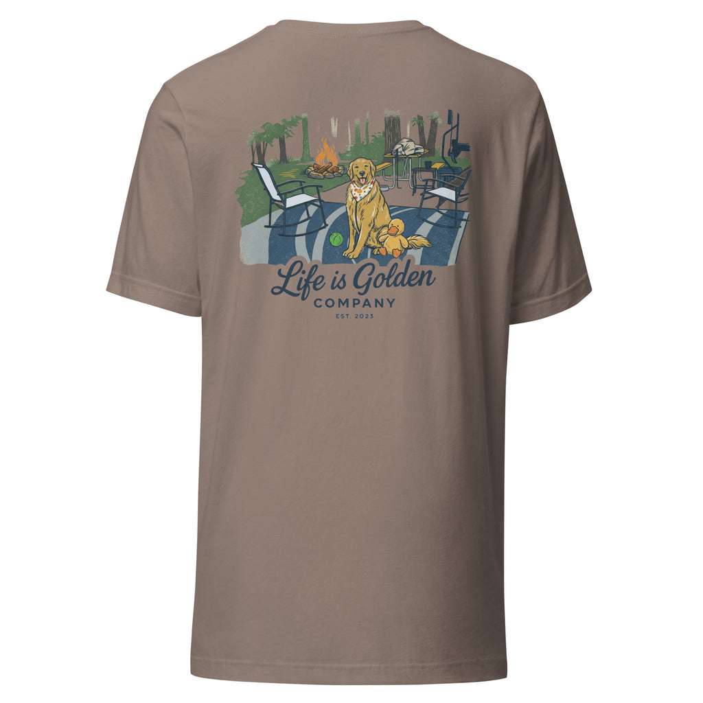 Playful Campsite Unisex Tee