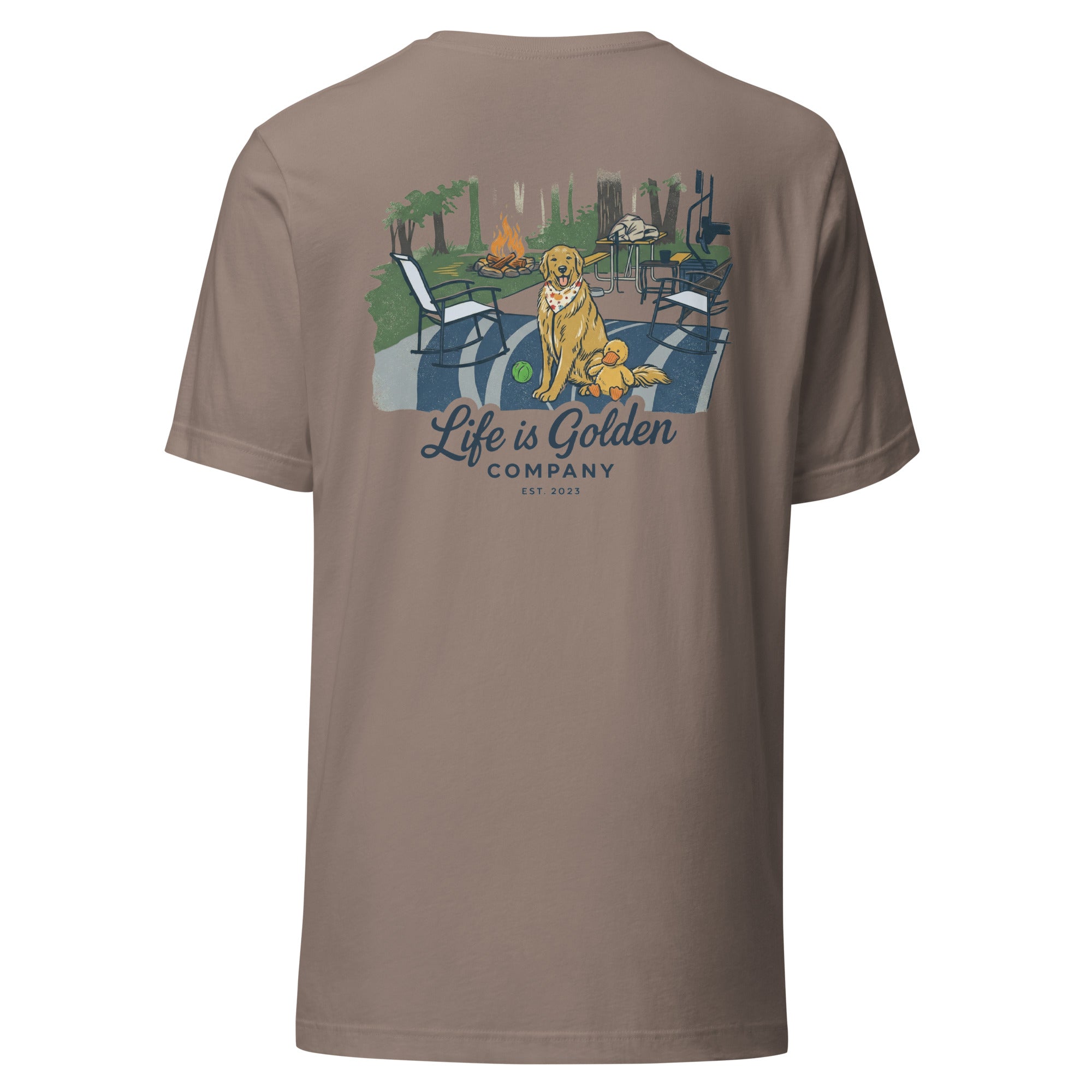 Playful Campsite Unisex Tee