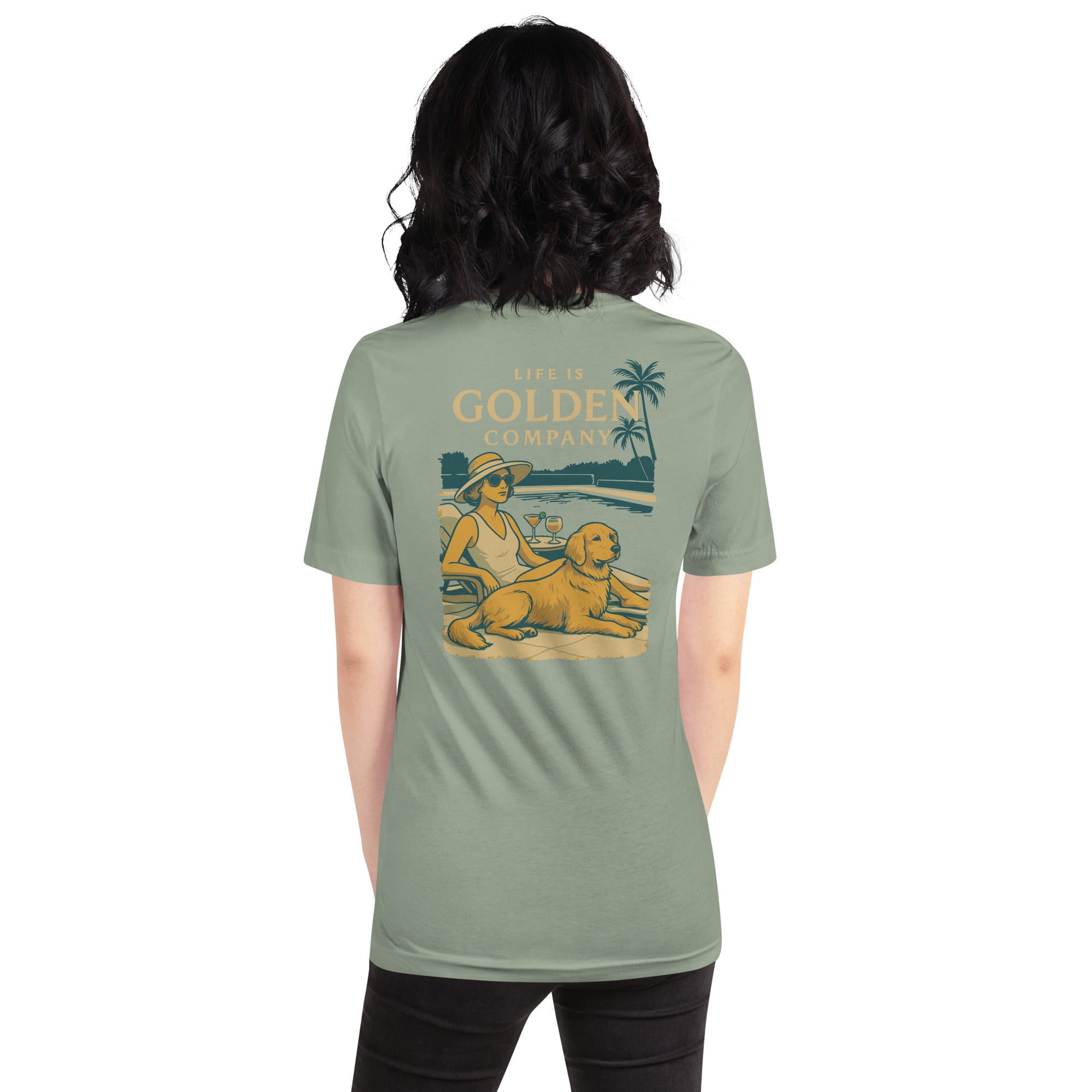Easy Like Golden Sunday Tee