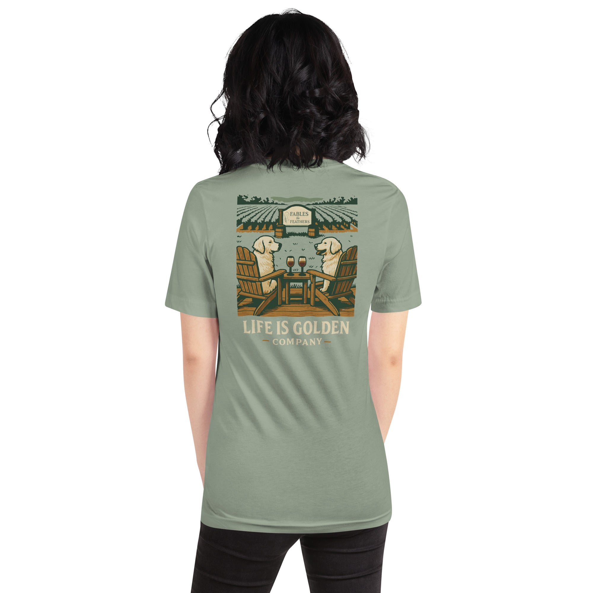 Paws &amp; Pinot Tee