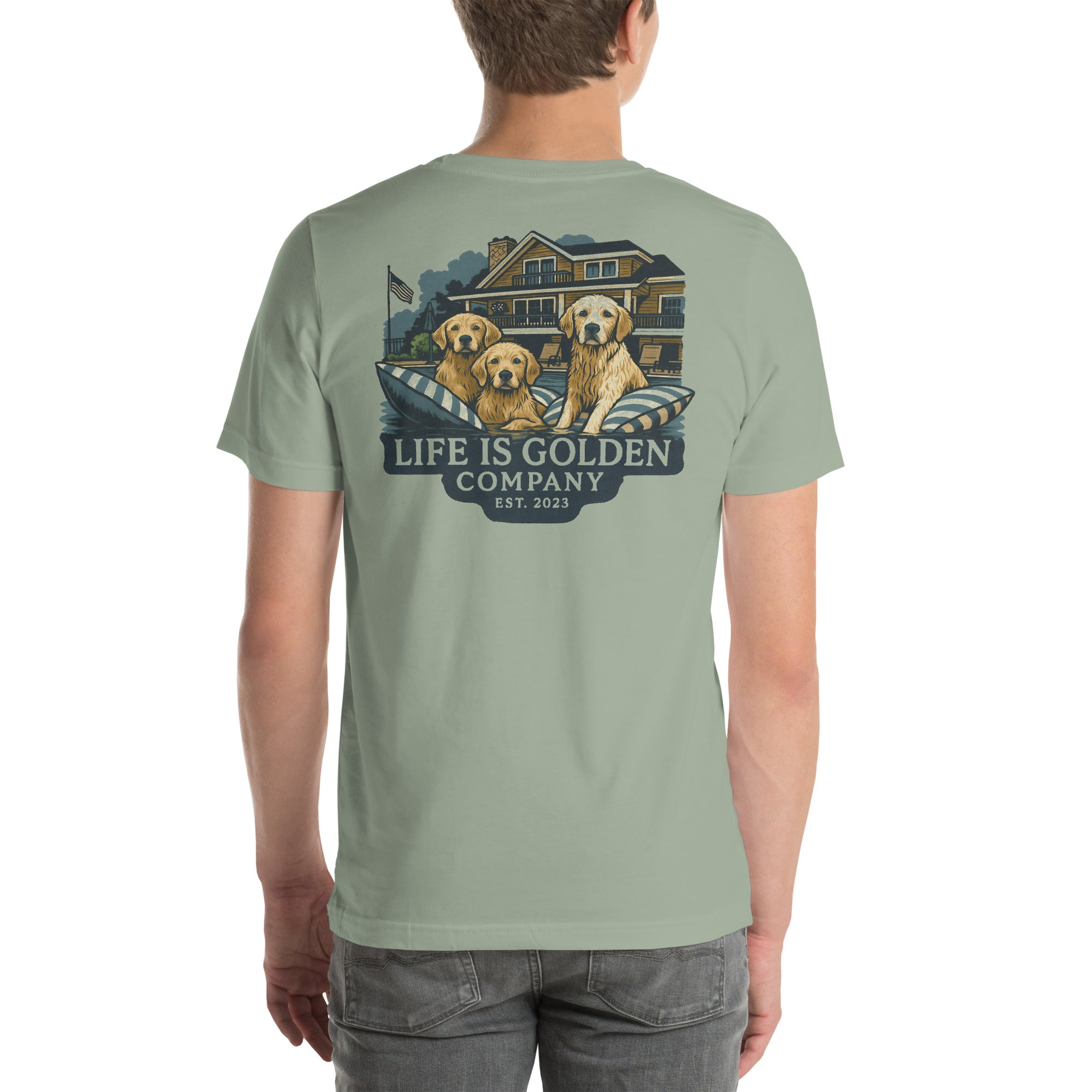 Three Afloat Custom Tee