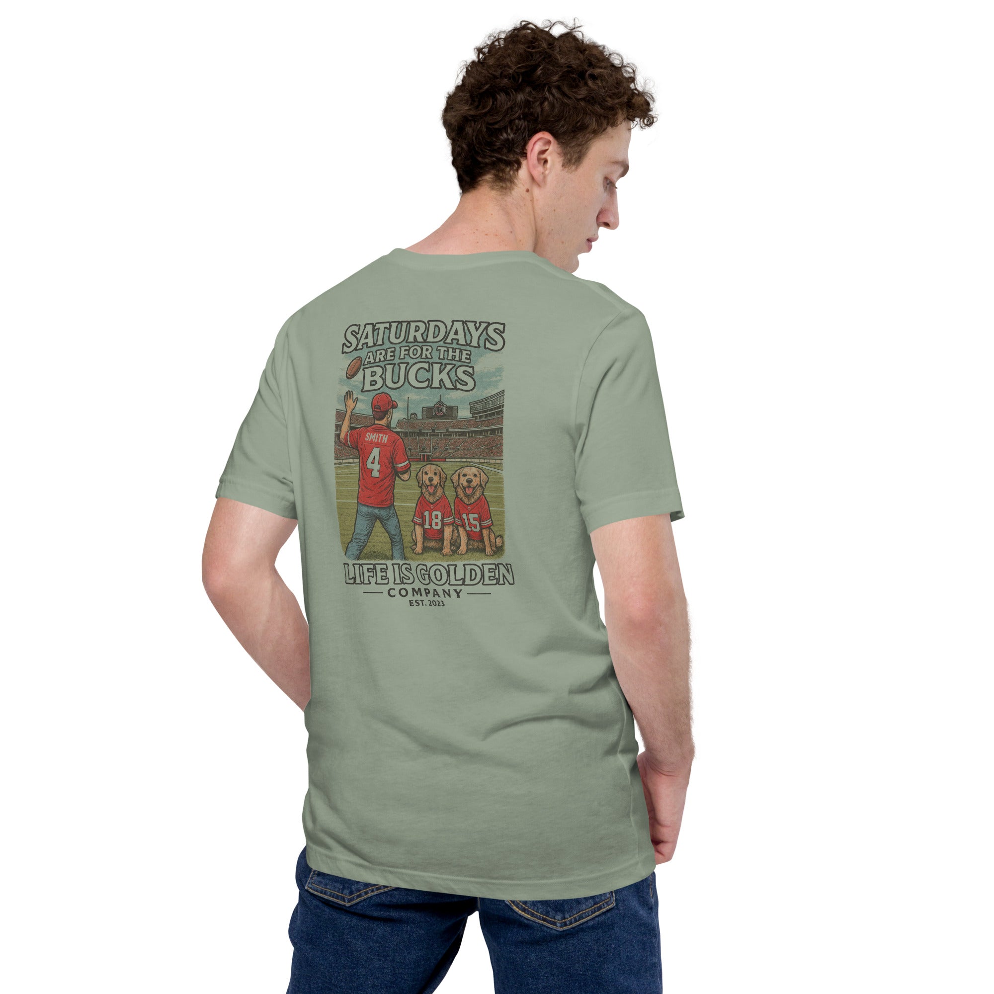 Golden’s in Ohio State Stadium Tee