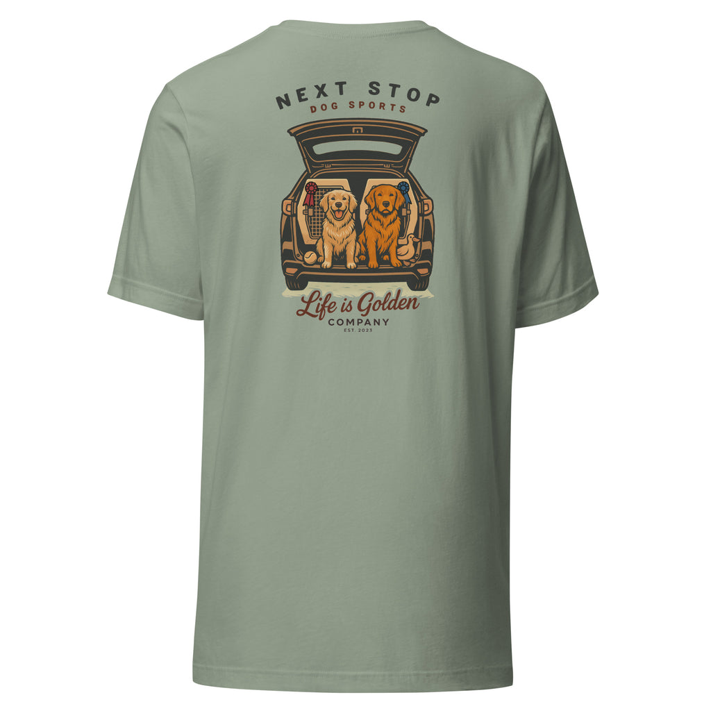 Next Stop: Victory Unisex tee