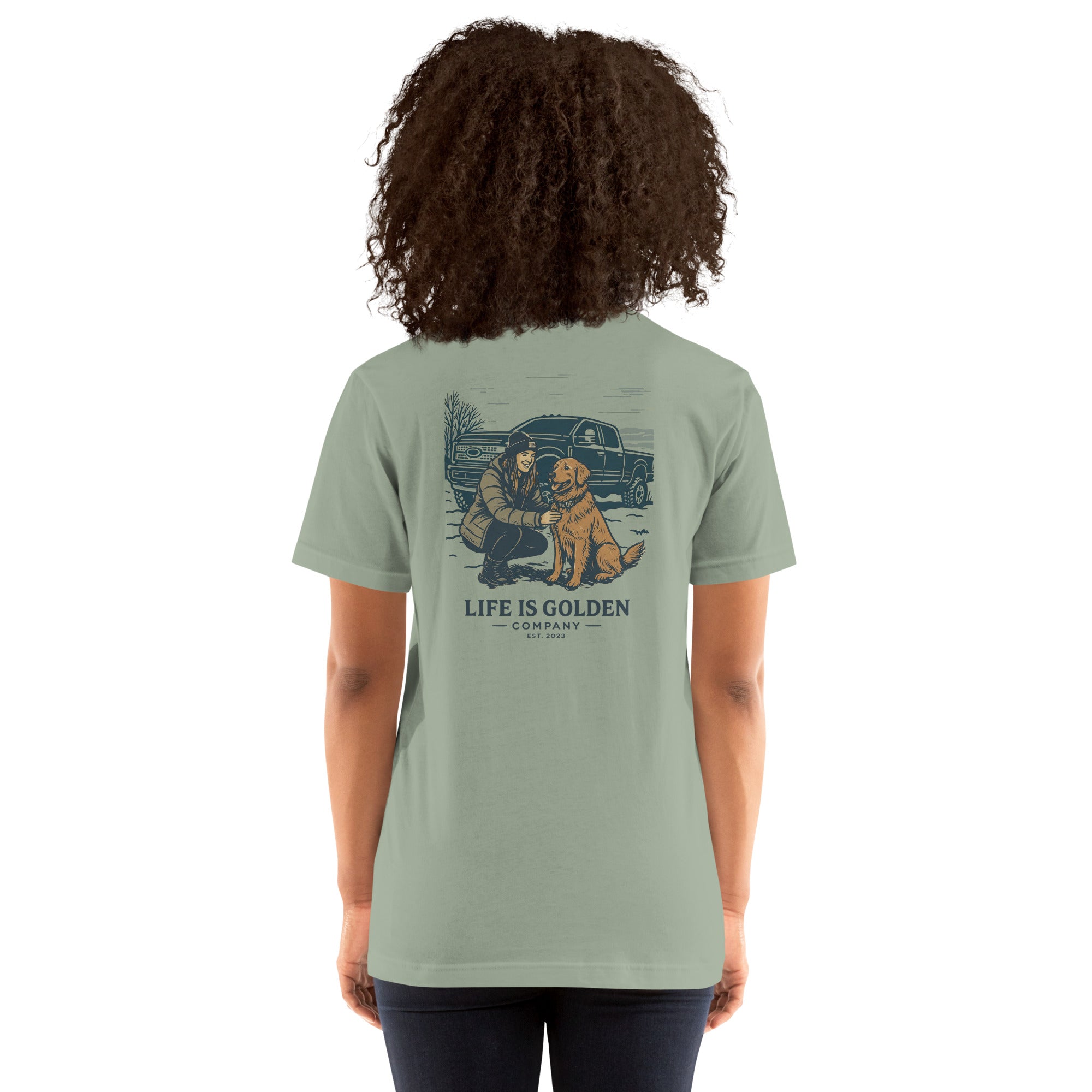 For the love of the Golden Truck Tee
