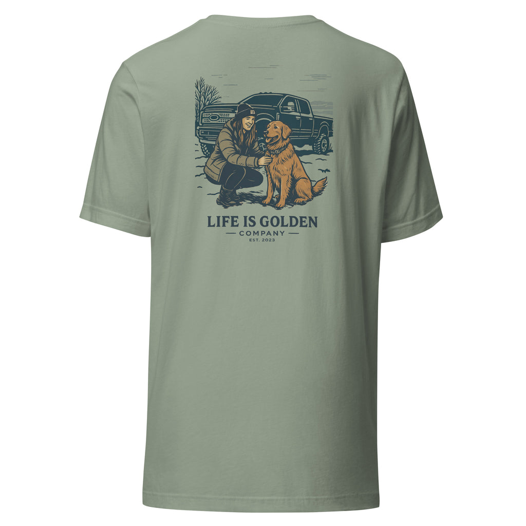 For the love of the Golden Truck Tee