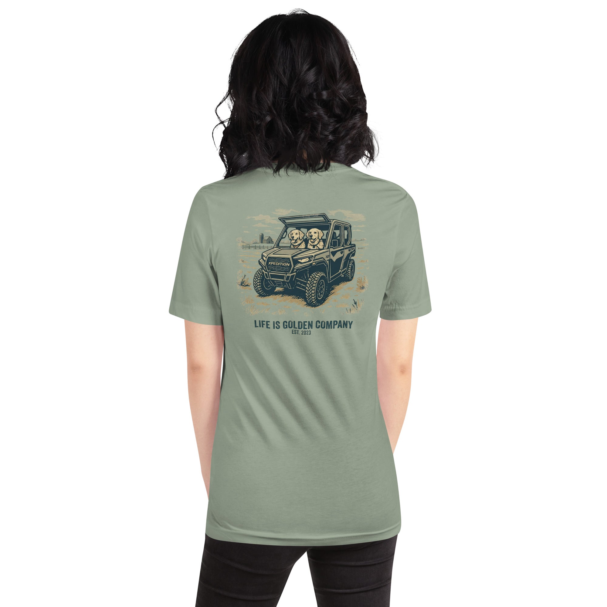 Side by Side Crew Unisex Tee