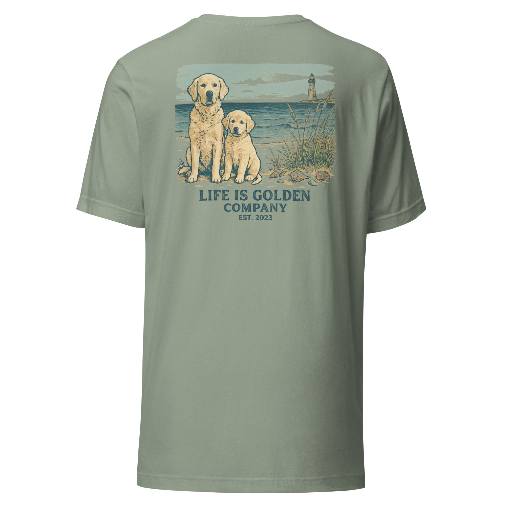 Beach Day Pups Unisex t-shirt