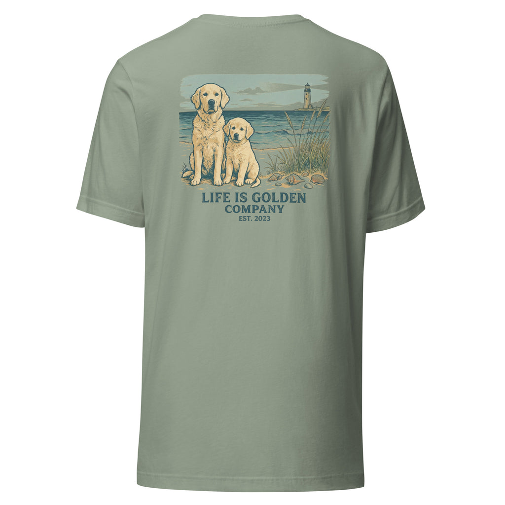 Beach Day Pups Unisex Tee