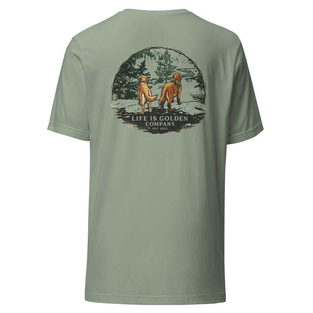 Where the Snow Leads Unisex Tee