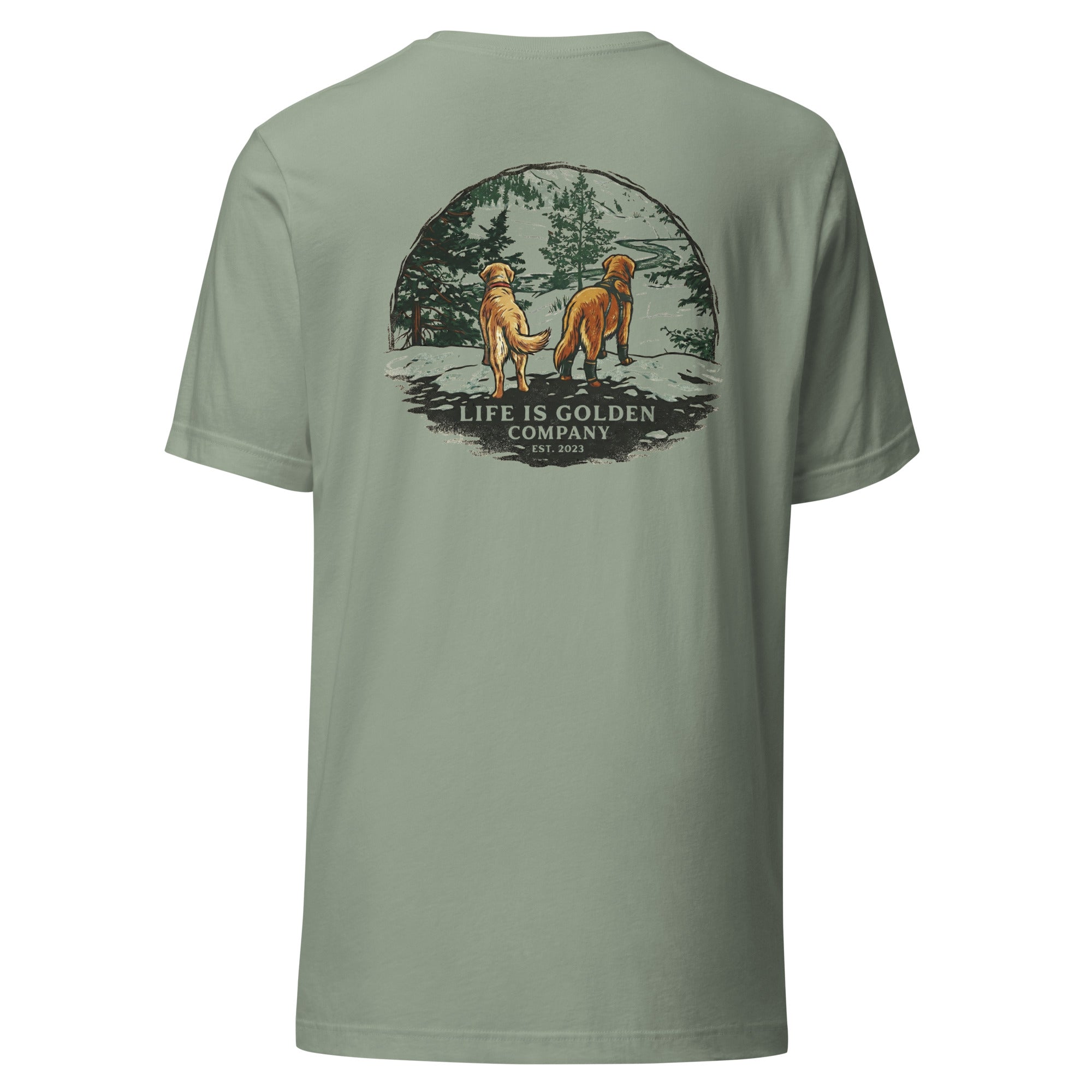 Where the Snow Leads Unisex Tee