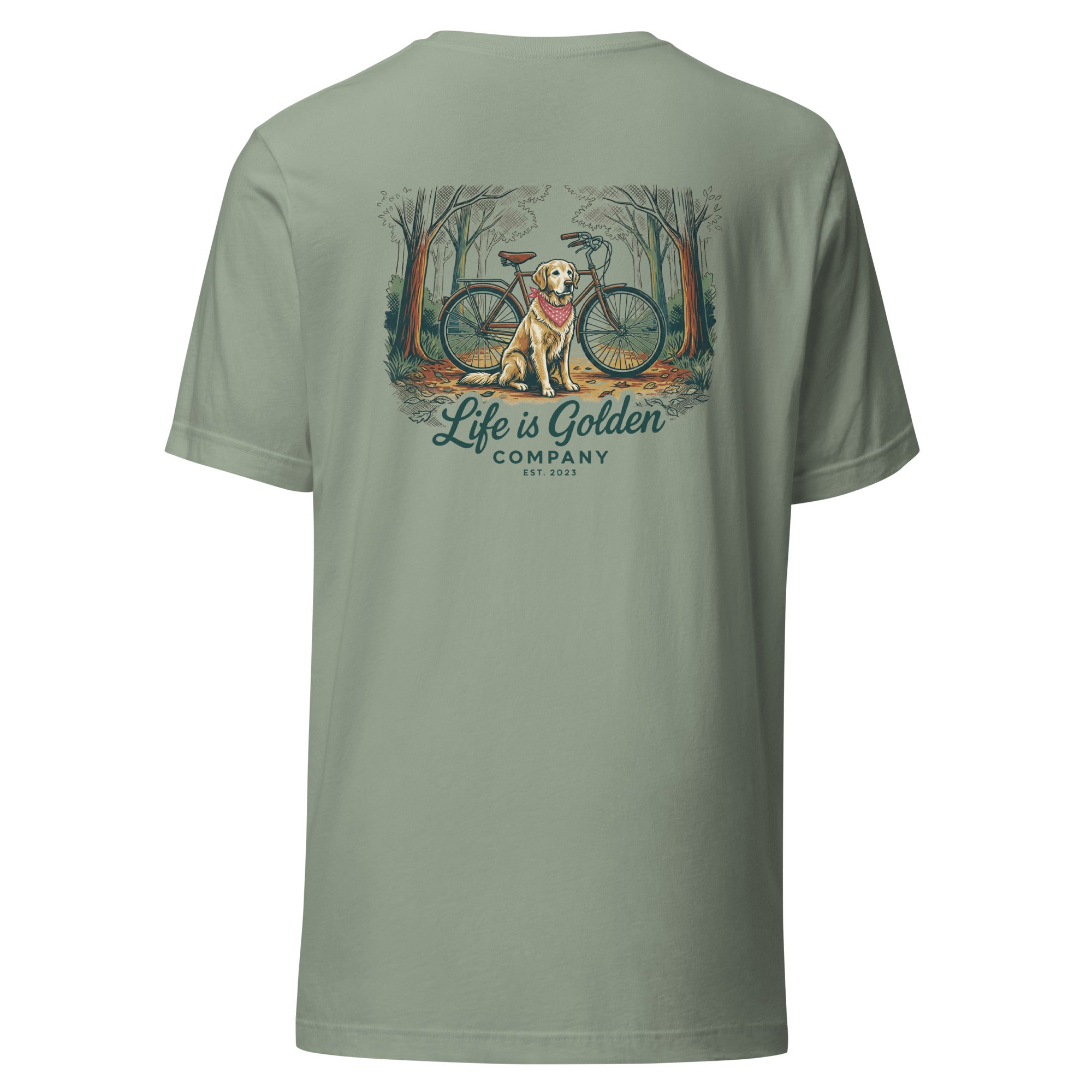 Pedal and Paws Unisex Tee