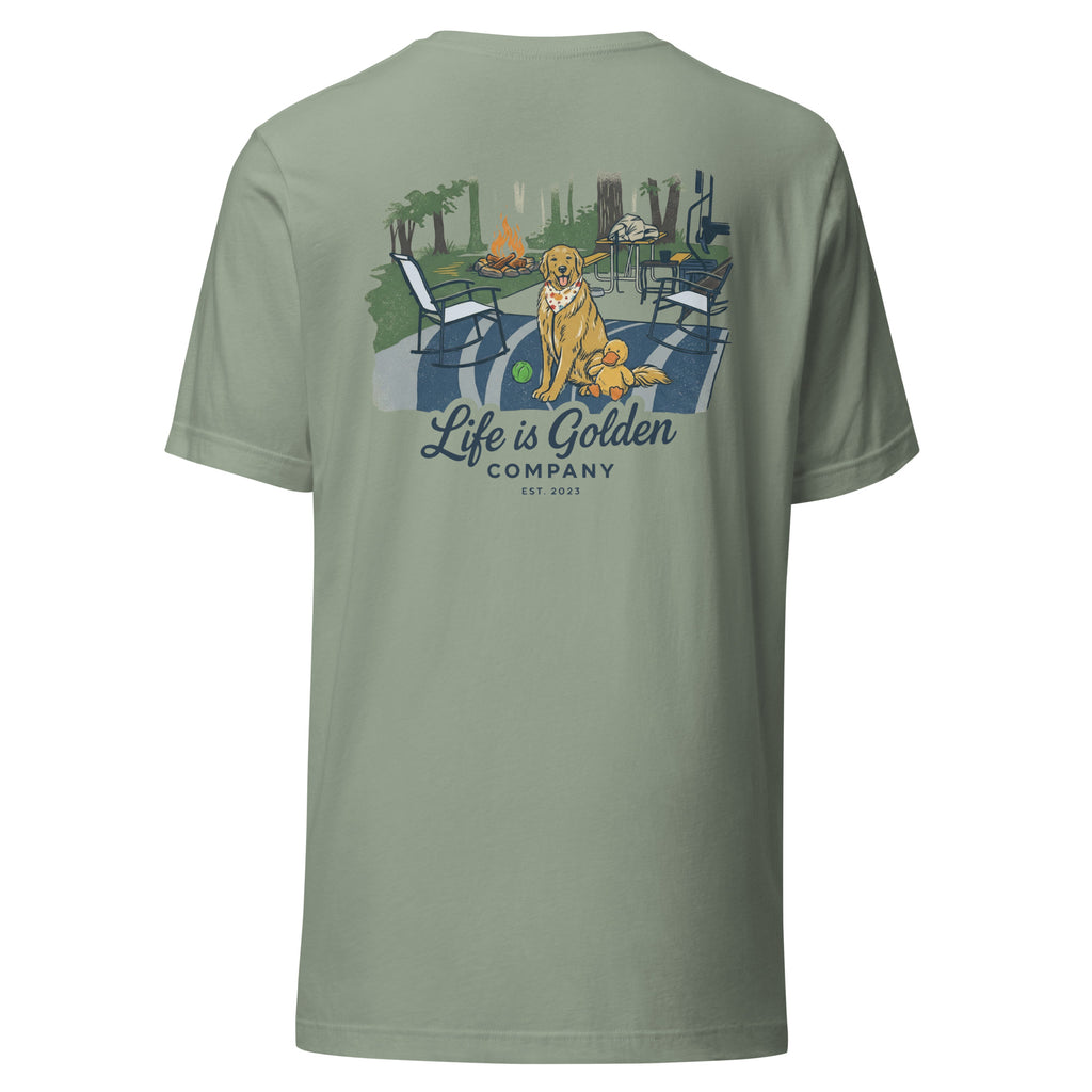 Playful Campsite Unisex Tee