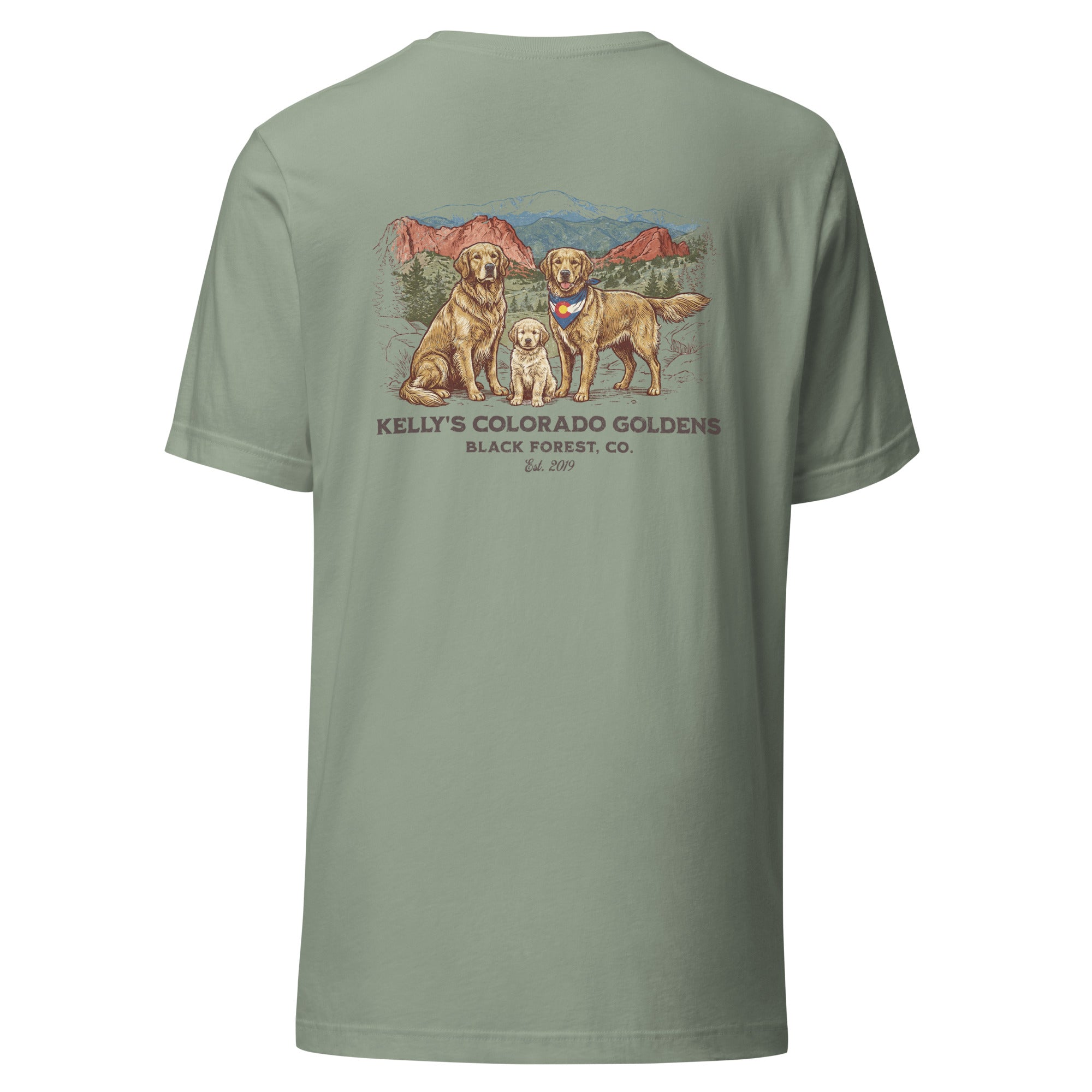 Kelly's CO Goldens Unisex Tee