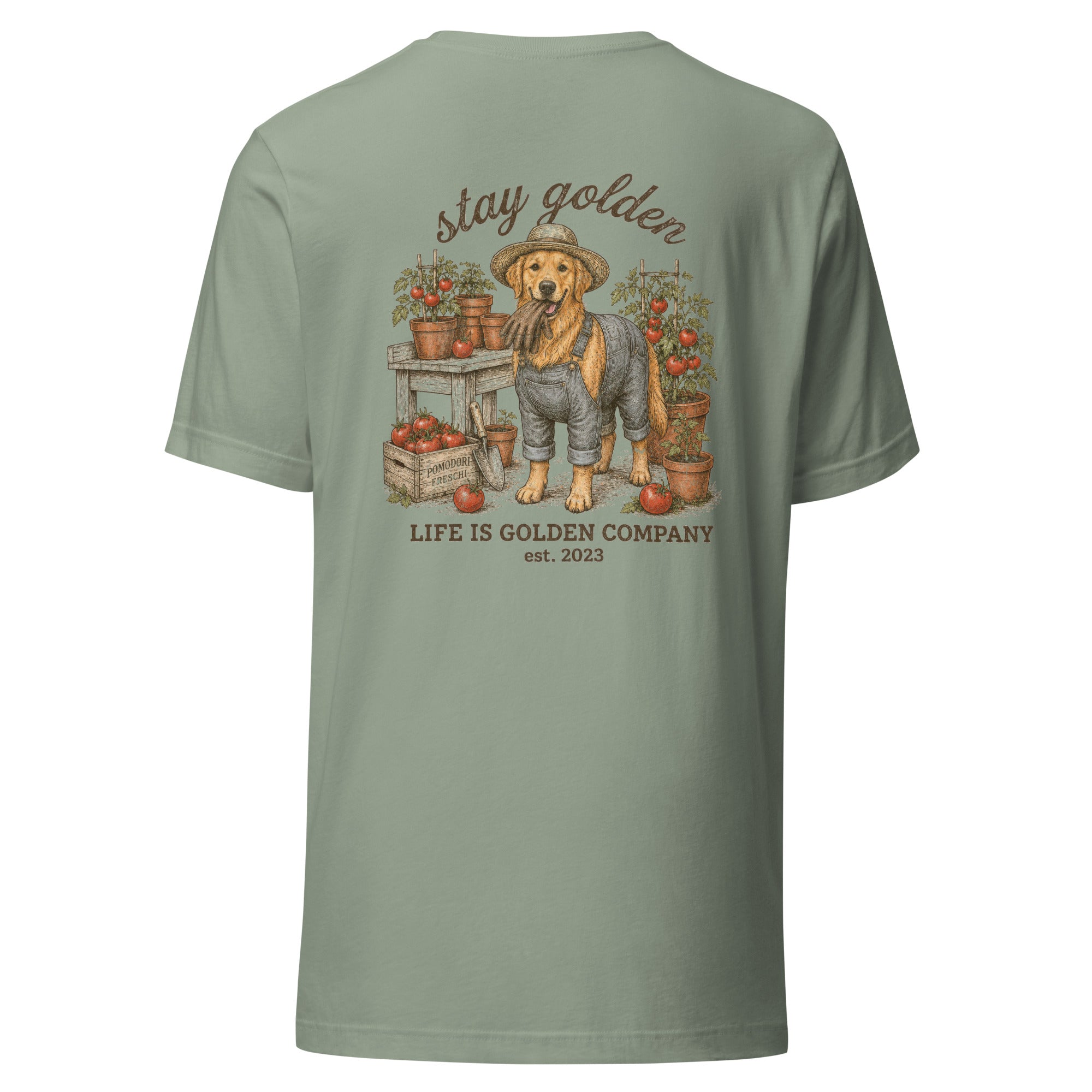Stay Golden Tomato Gardner Unisex Tee