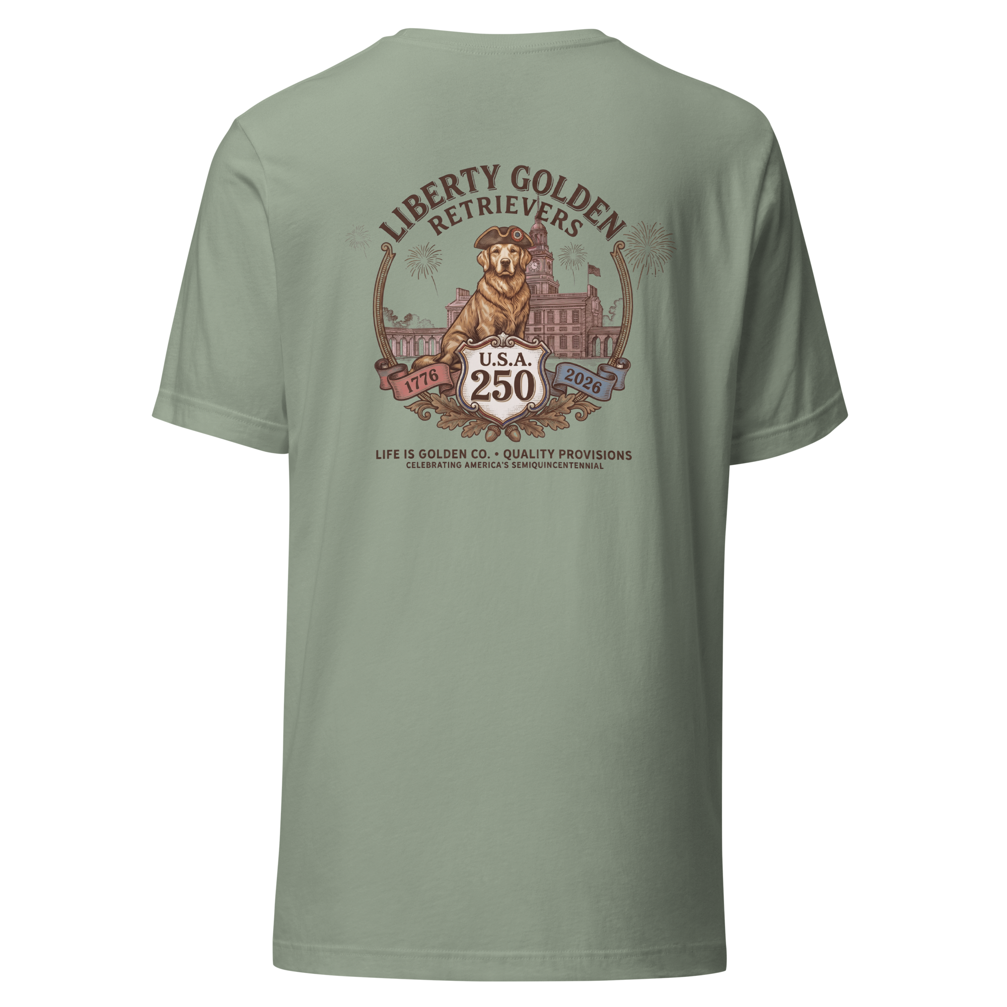 Liberty Goldens Semiquincentennial Tee