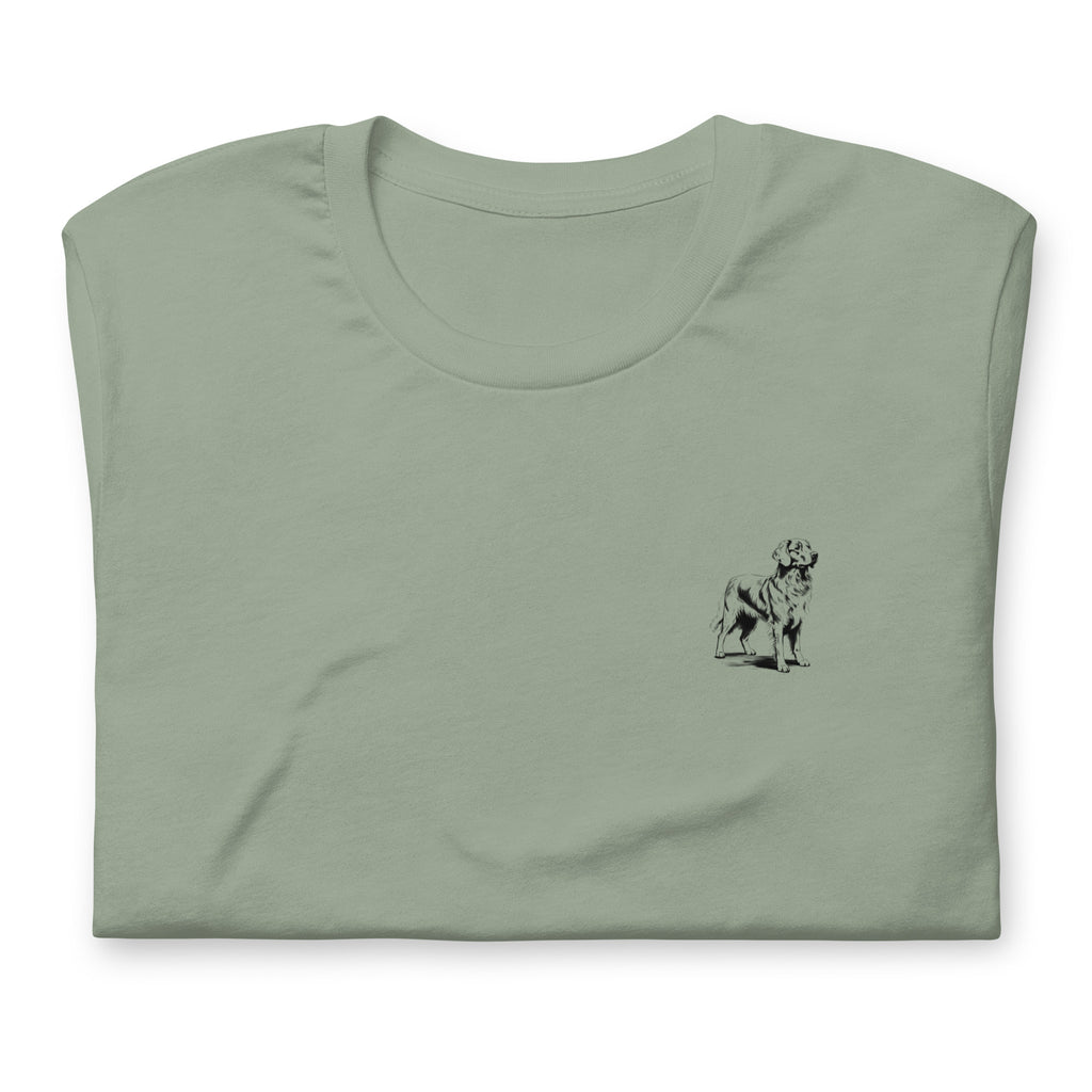 Vineyard Views Golden Retriever Tee