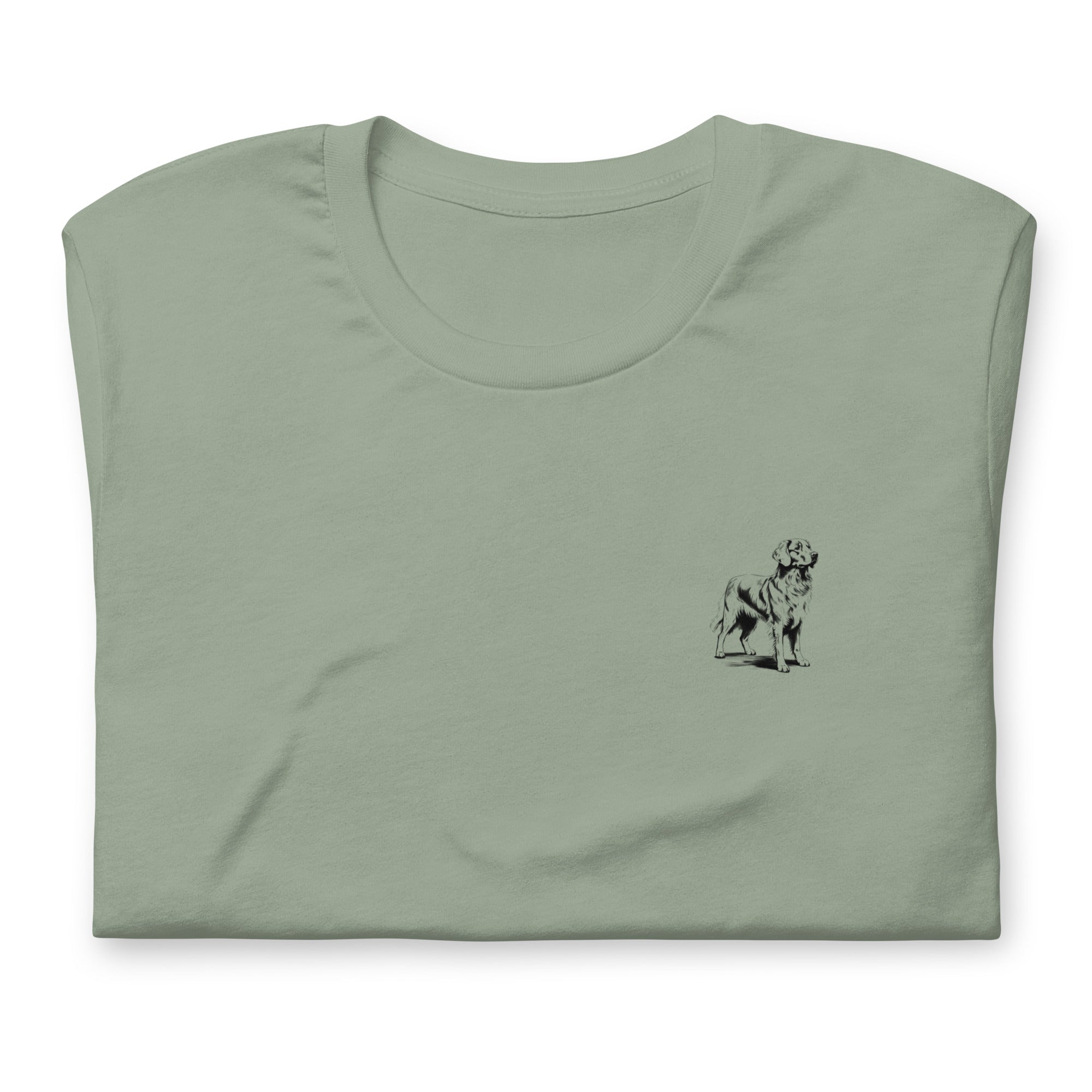 Vineyard Views Golden Retriever Tee