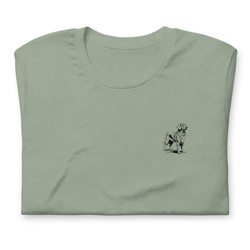 Vineyard Views Golden Retriever Tee
