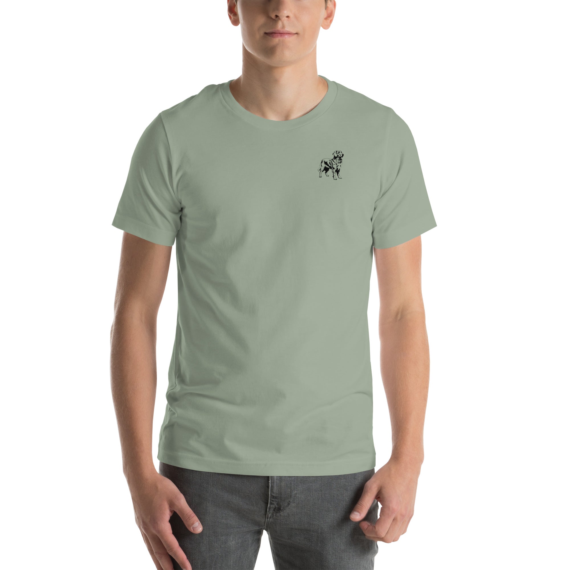Raptor Run Golden Retriever Tee