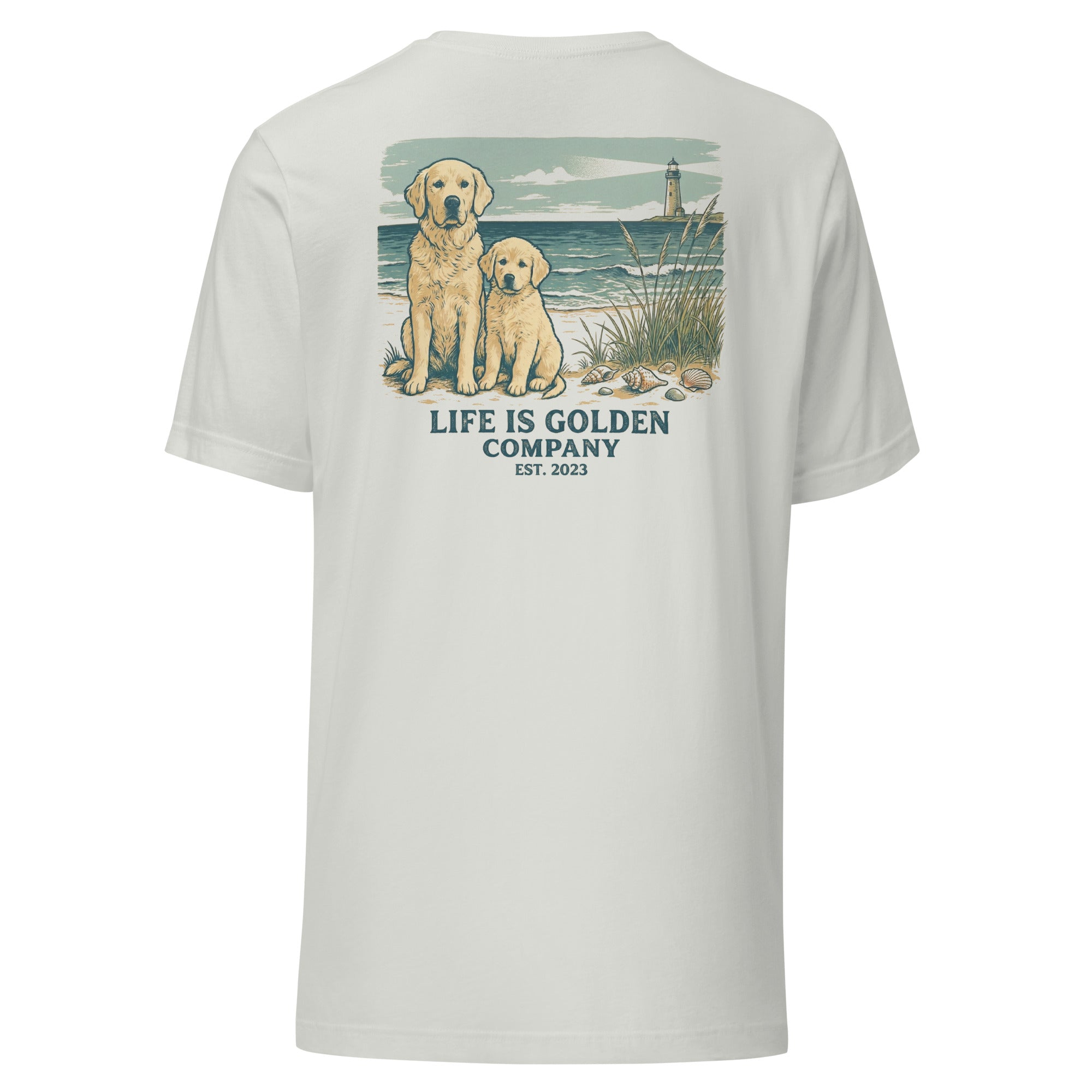 Beach Day Pups Unisex t-shirt